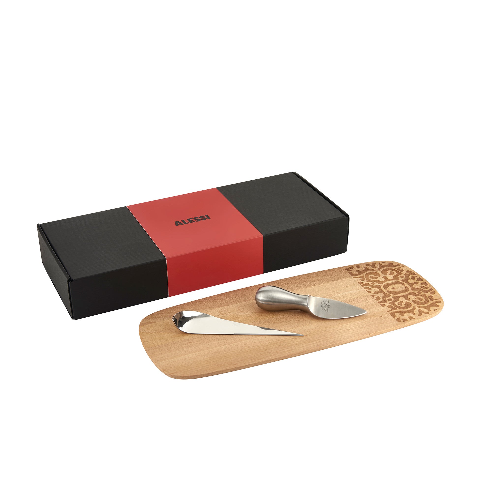 DRESSED IN WOOD Gift Set Beech Wood and Steel