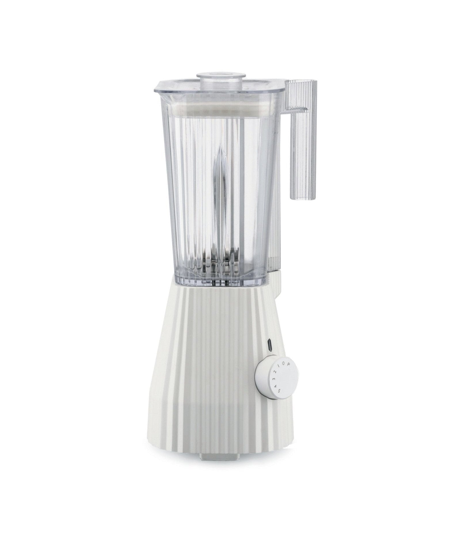 Biely mixér s nádobou PLISSÉ