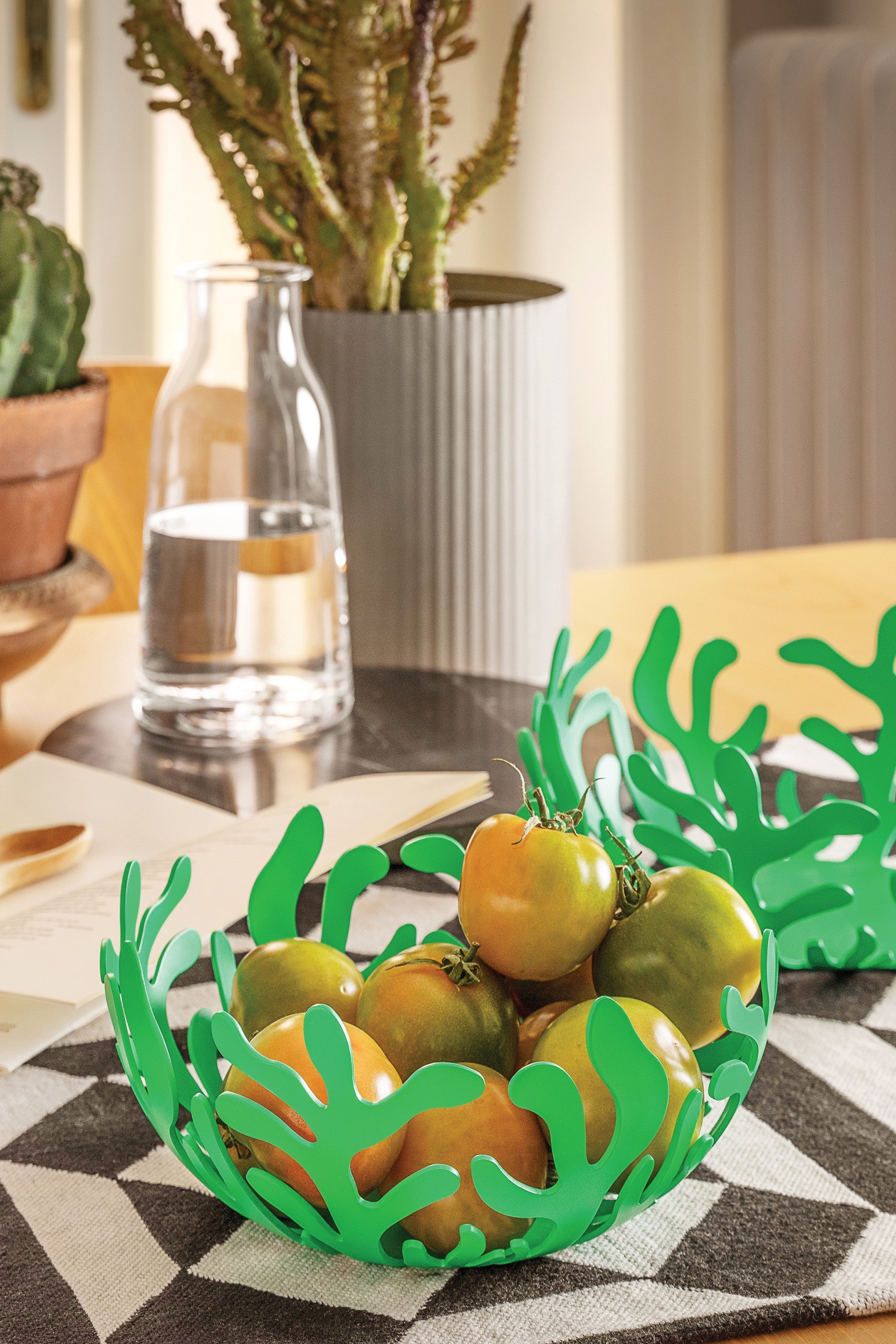 Košík na ovocie MEDITERRANEO zelený