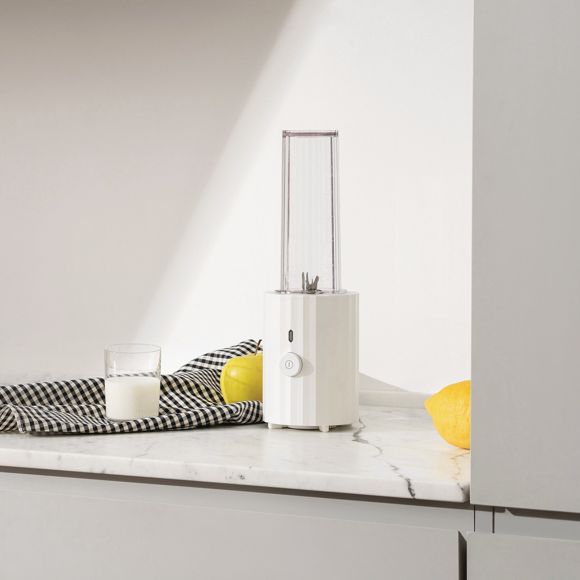 Blender Plissé white