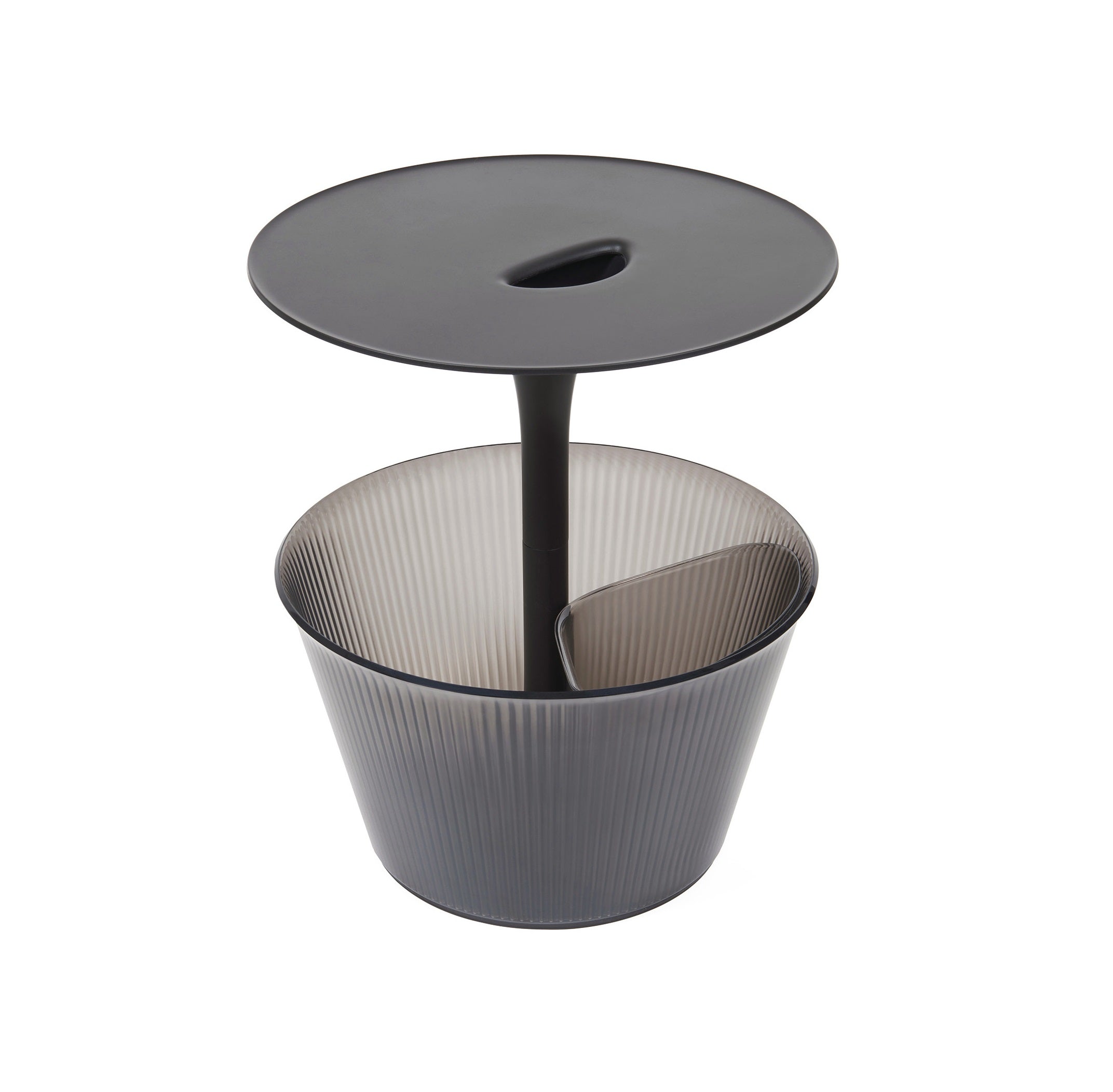 Čierny pomocný stolík PICK-UP