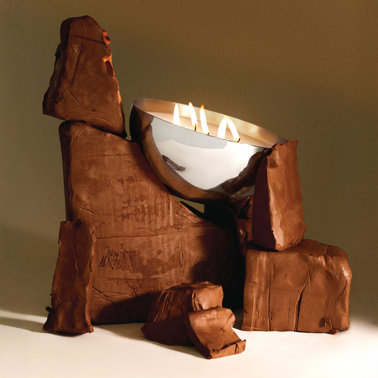 Scented insert for ROCC candle - FLINT with woody notes, leather, and styrax resin