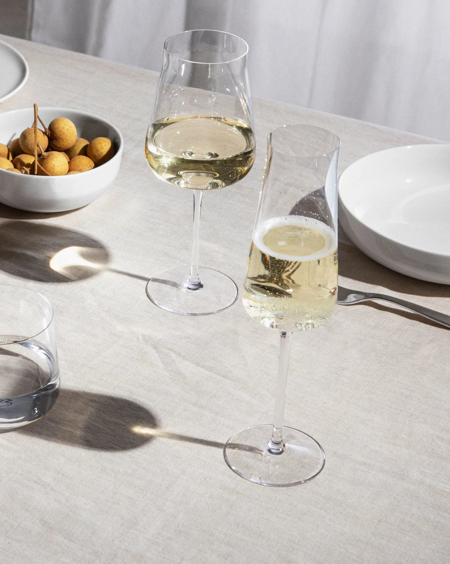 Pohár na šampanské EUGENIA krištáľové sklo