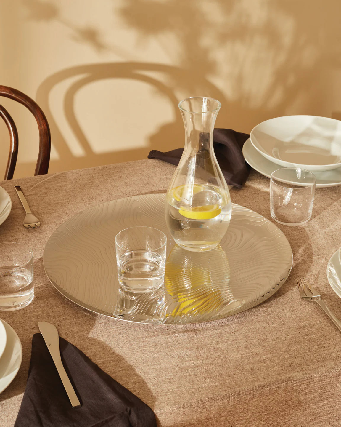 Podnos VENNER strieborný