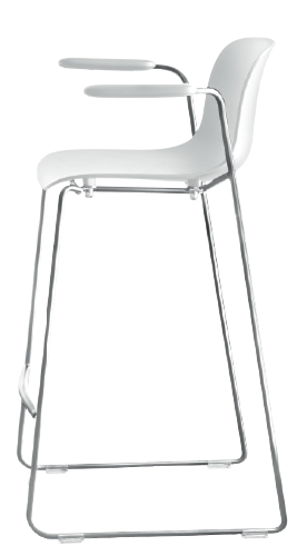 TROY white stool