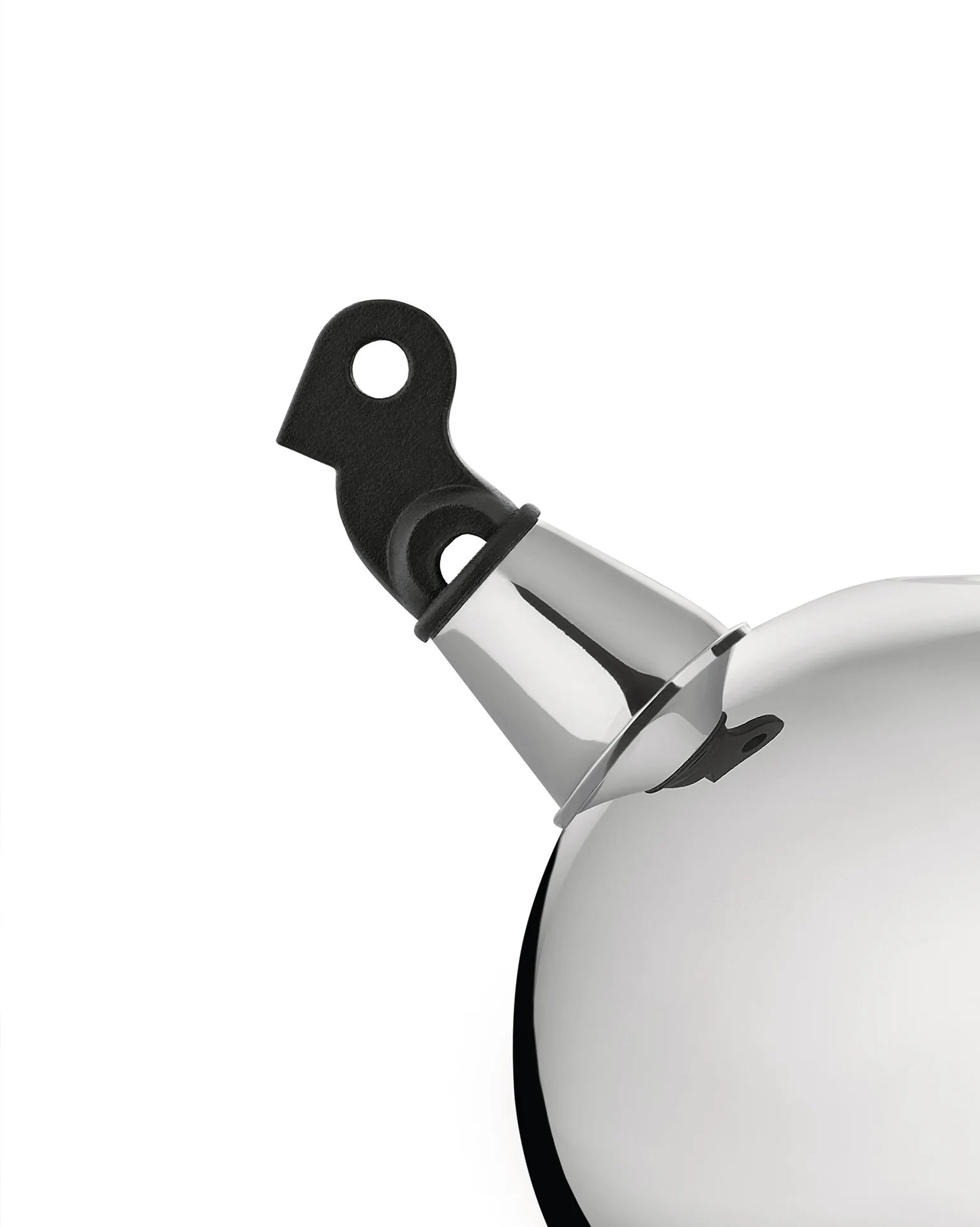 Indukčný čajník BULBUL chrómový s čiernym