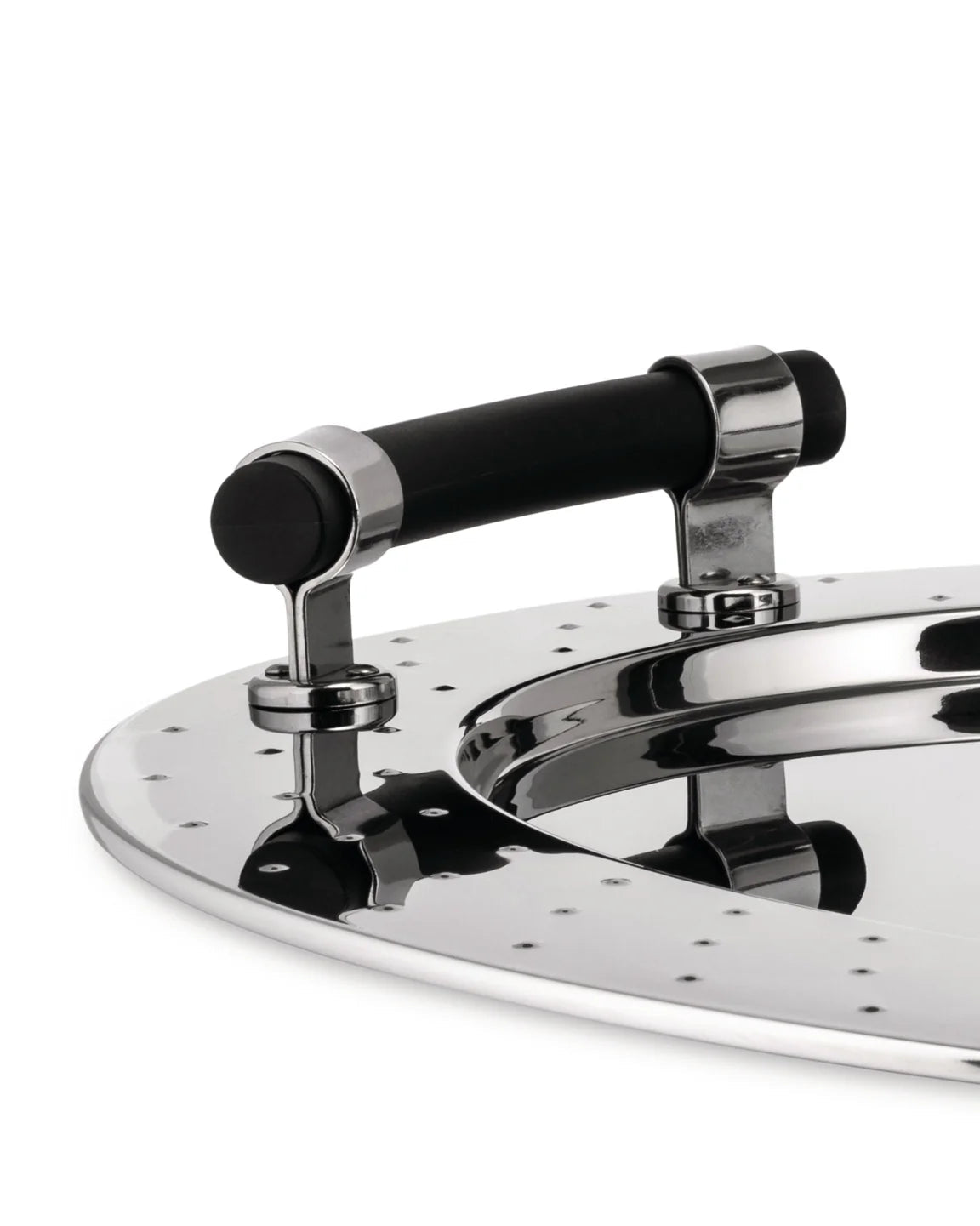 Podnos MG09 strieborný s čiernym