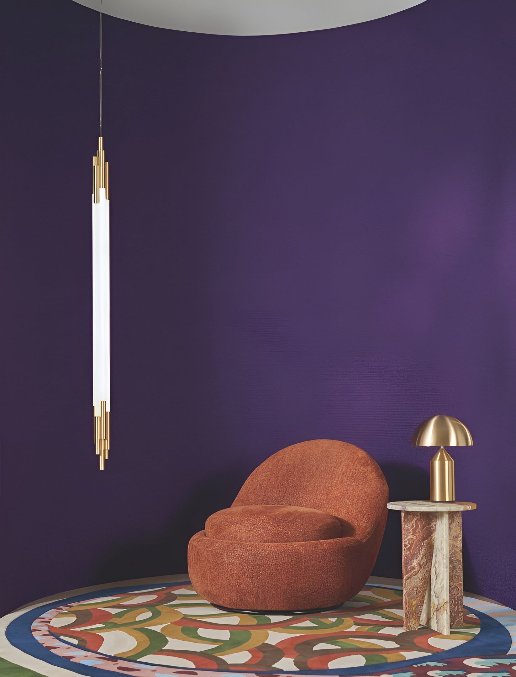 Tapeta textilná štruktúrna boucle ETREINTE - HORČICOVÁ