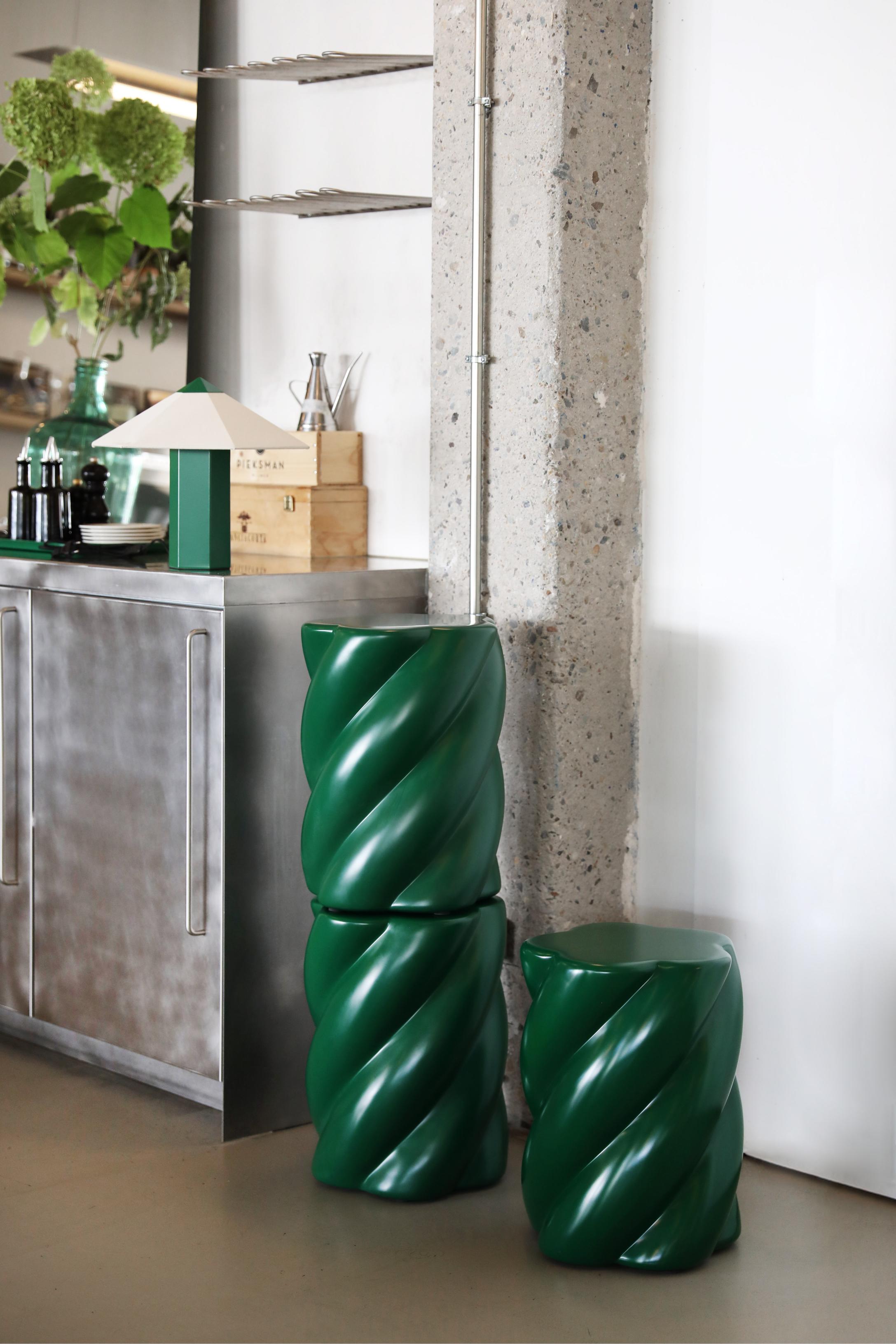 Stolička MARSHMALLOW zelená