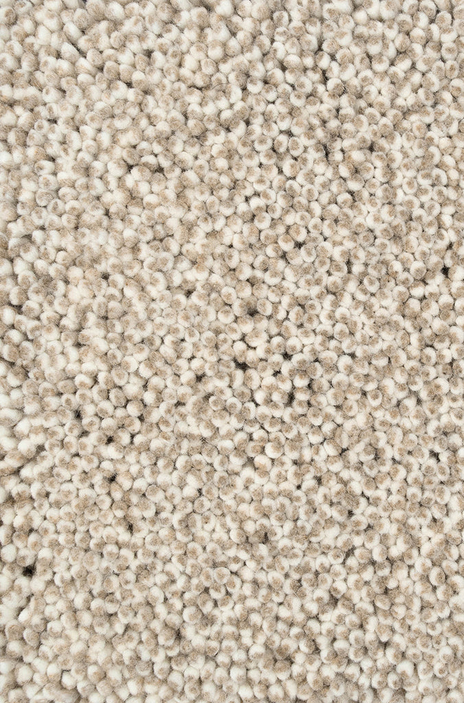 ORIGIN LOW beige rug with long pile