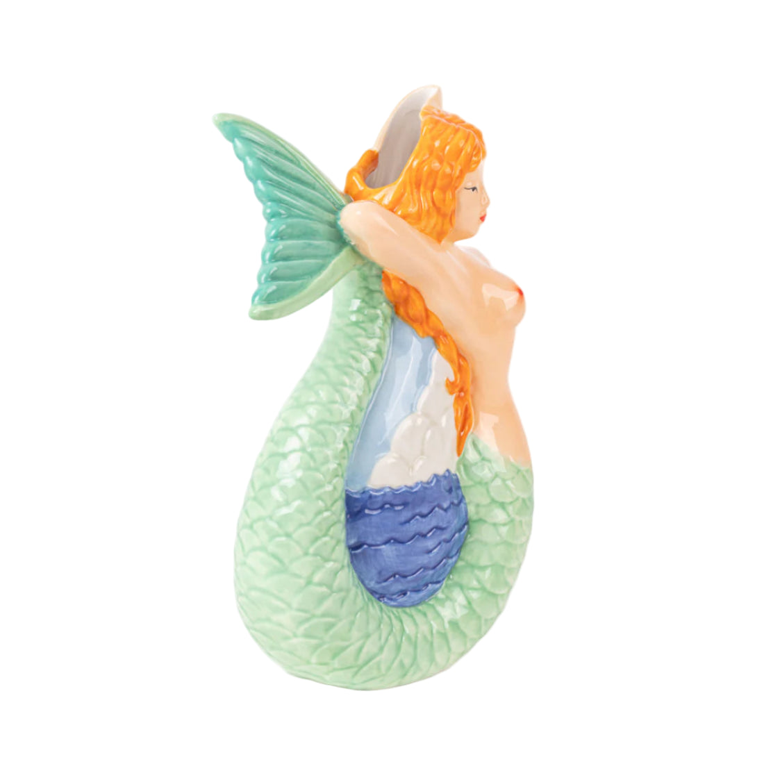 MERMAID JUG ceramic pitcher