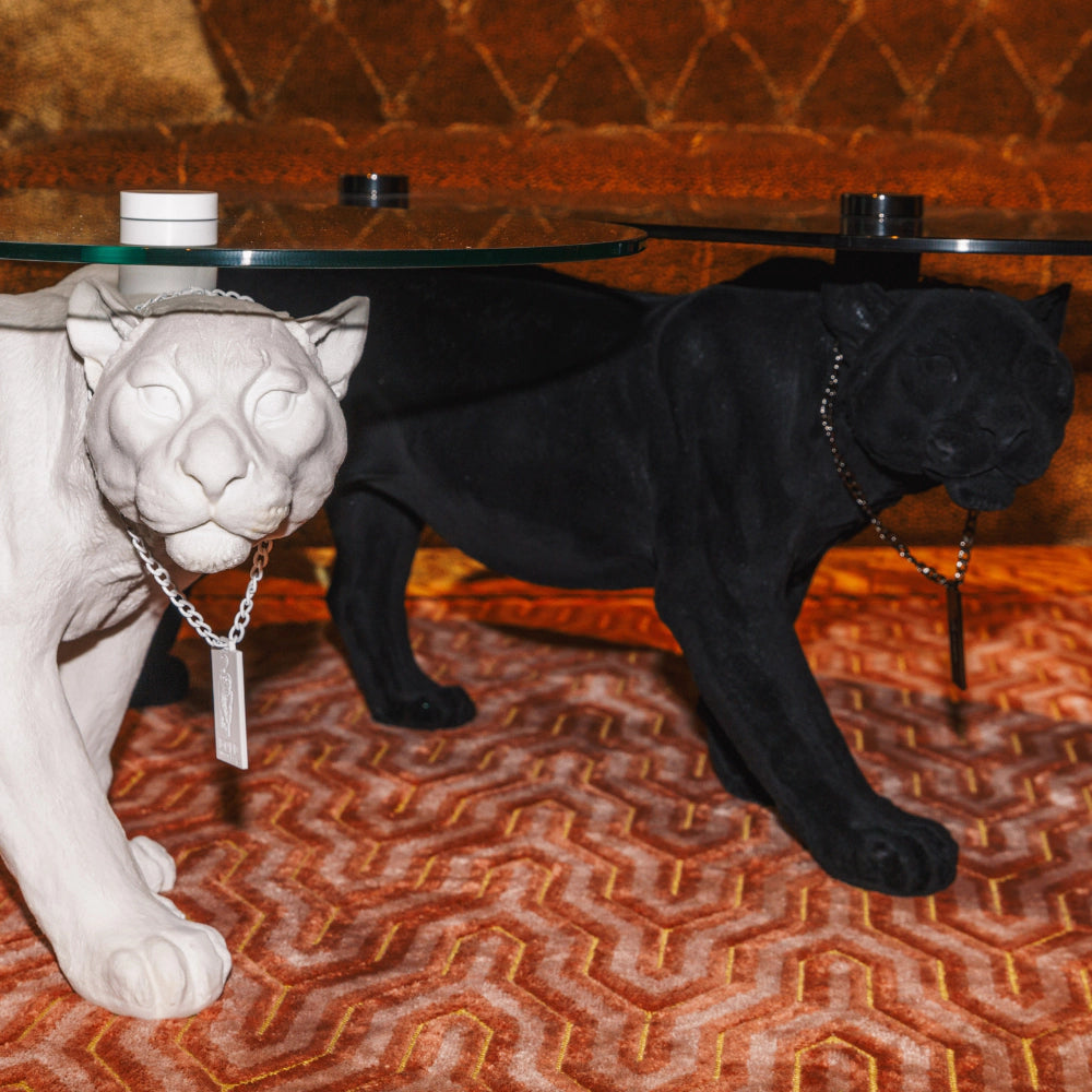 DOPE AS HELL black coffee table