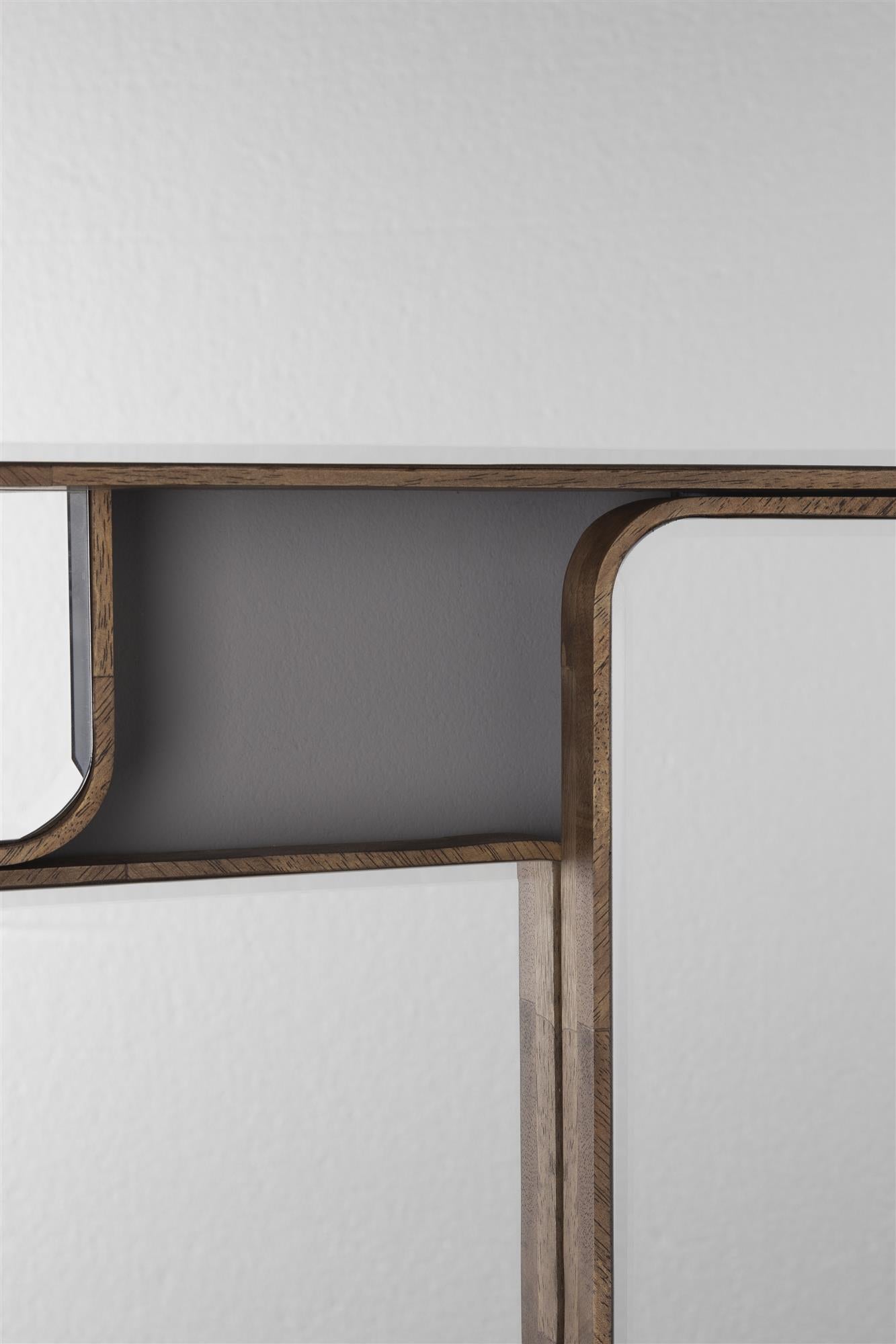 Cordelia wooden frame mirror