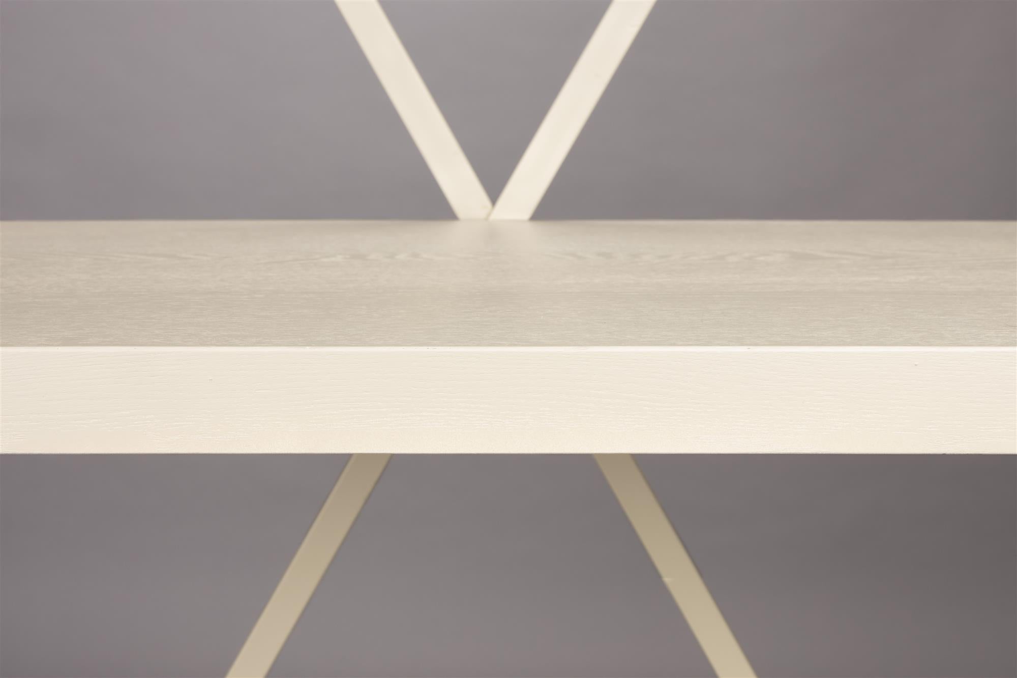 Regál IRON krémový