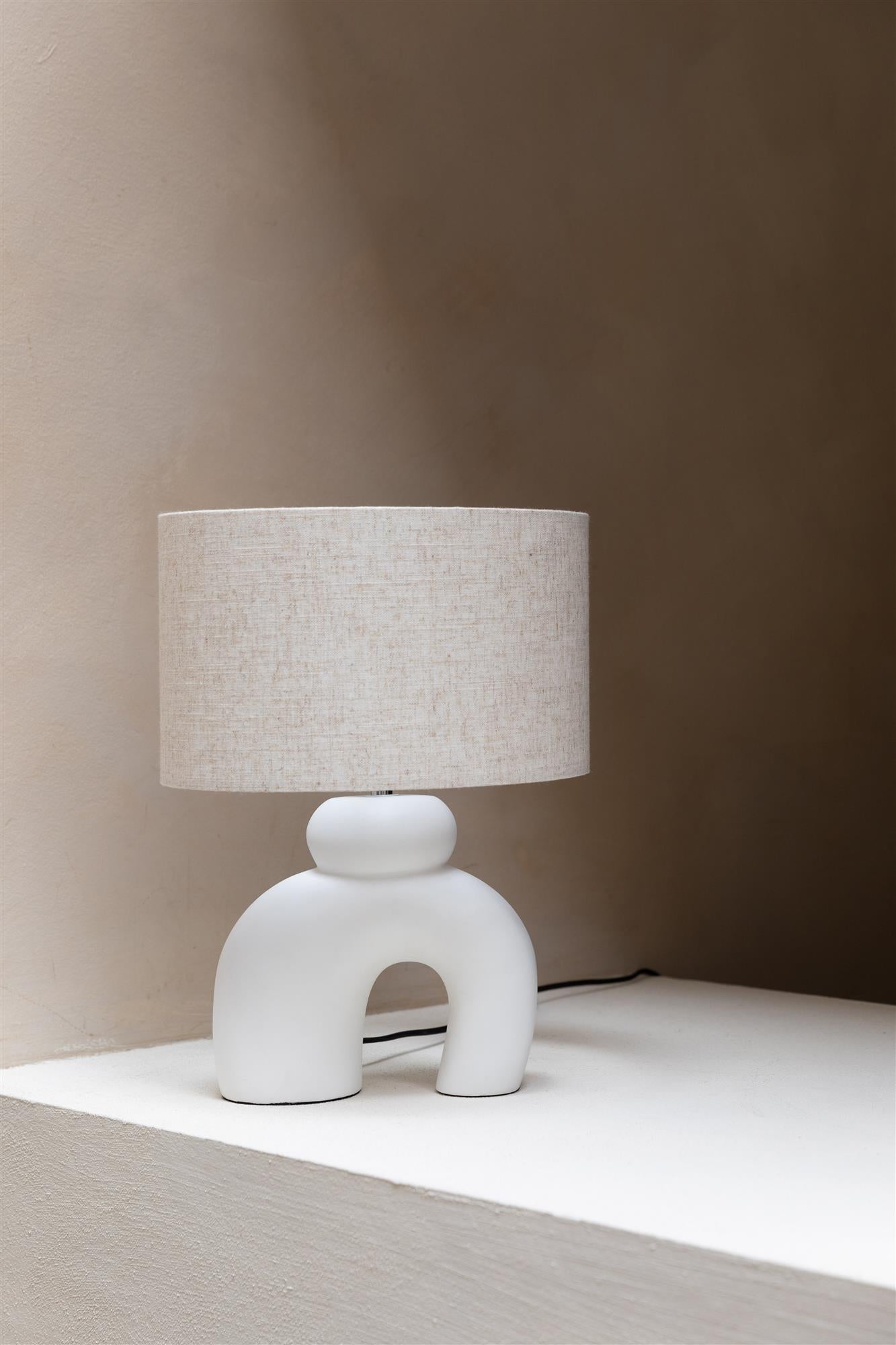Stolná lampa BIBI biela