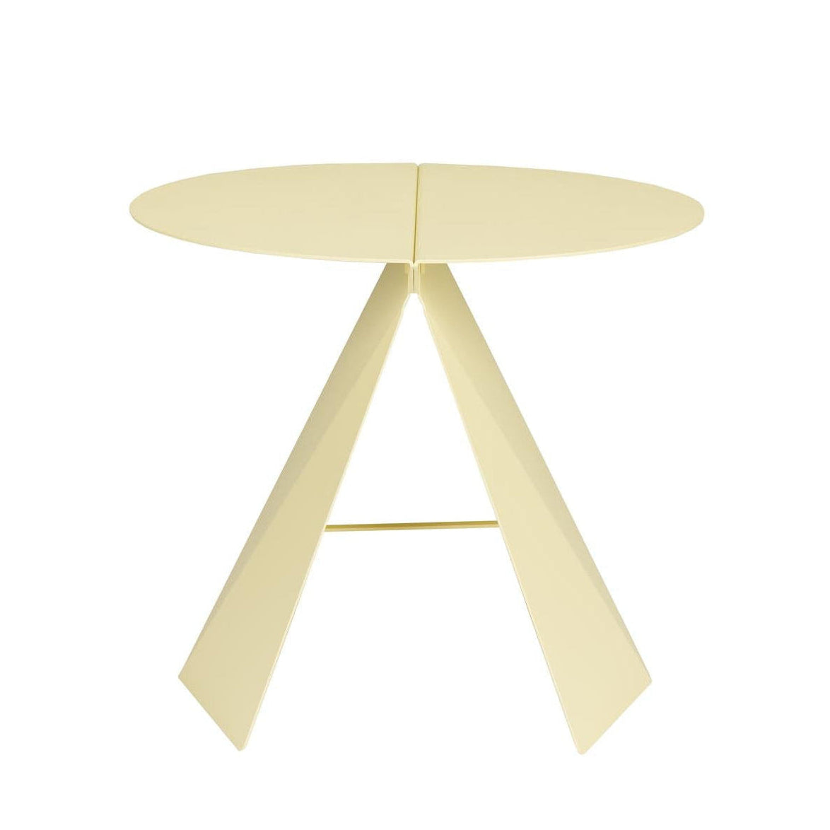 Bočný stolík FOLDY žltý