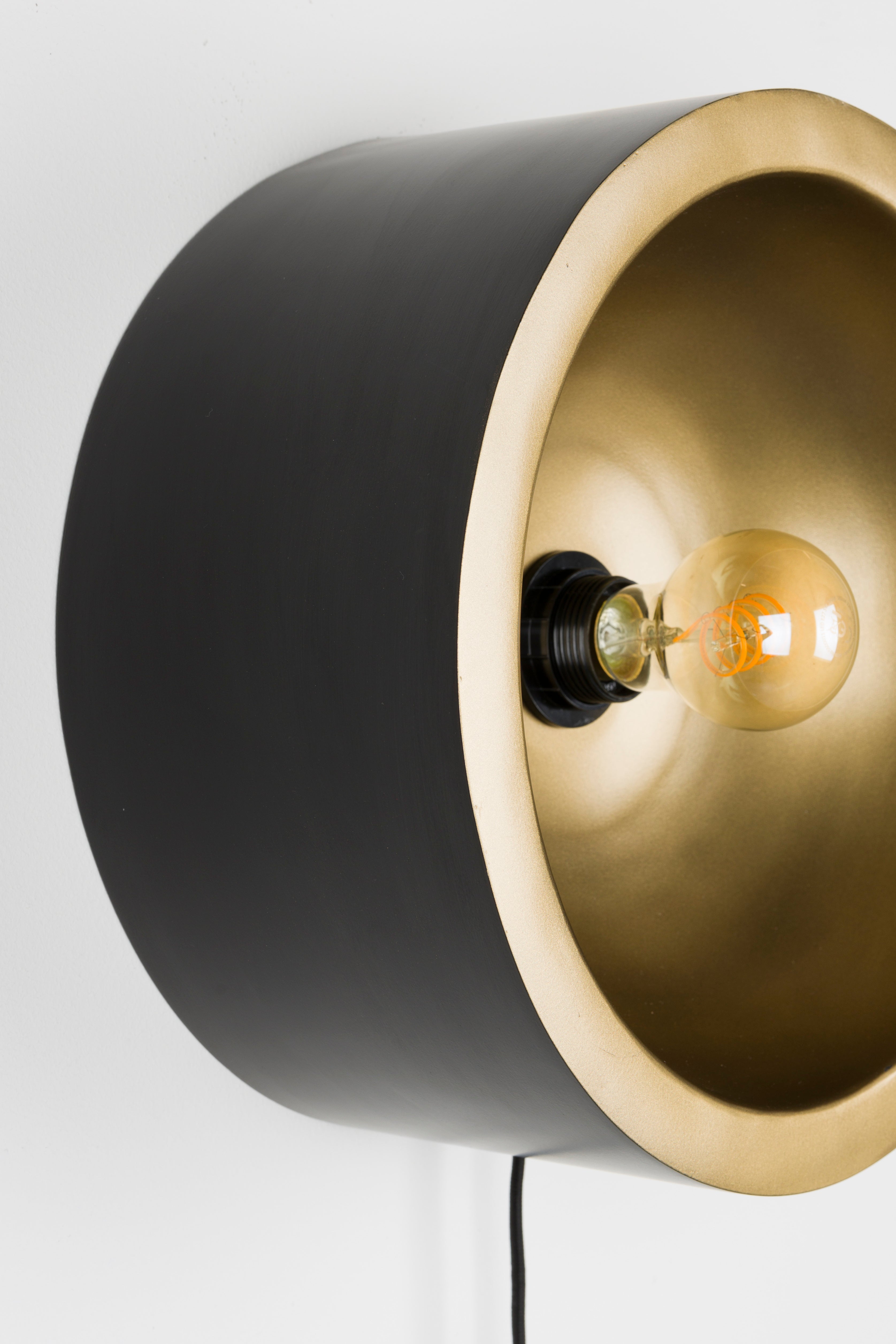 Nástenná lampa SUNNY zlatá