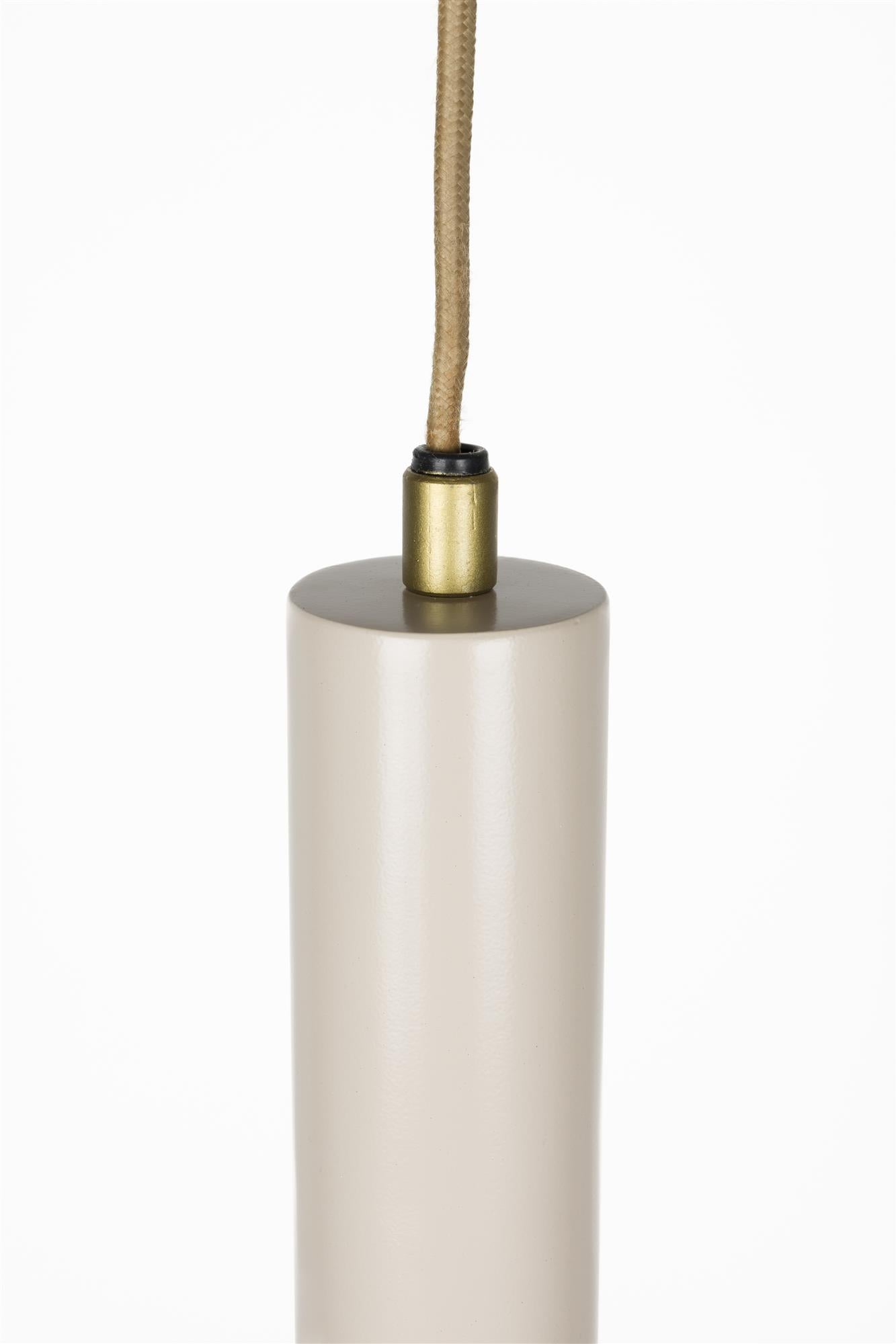 Závesná lampa DUCT krémová