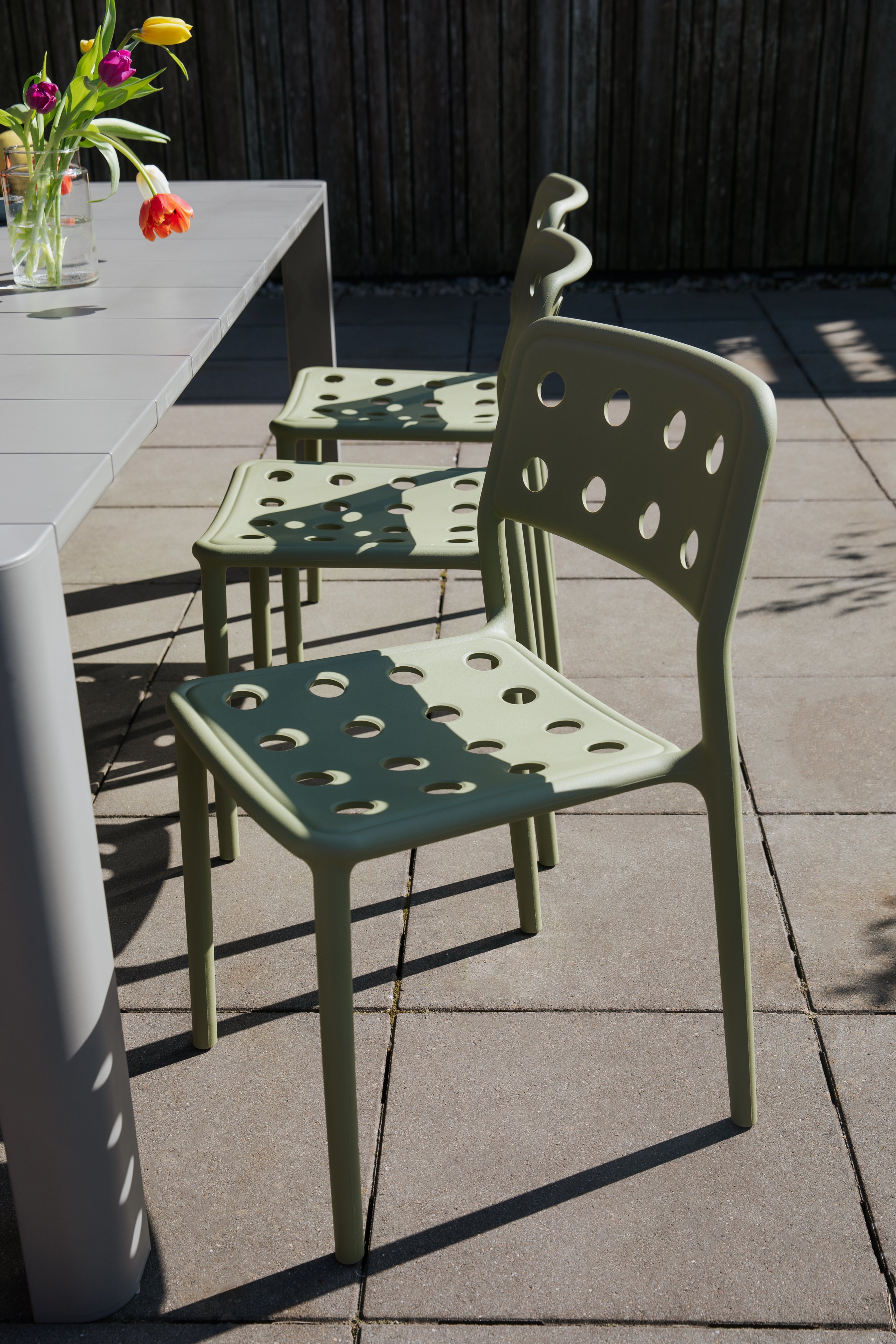 SERRA garden chair red