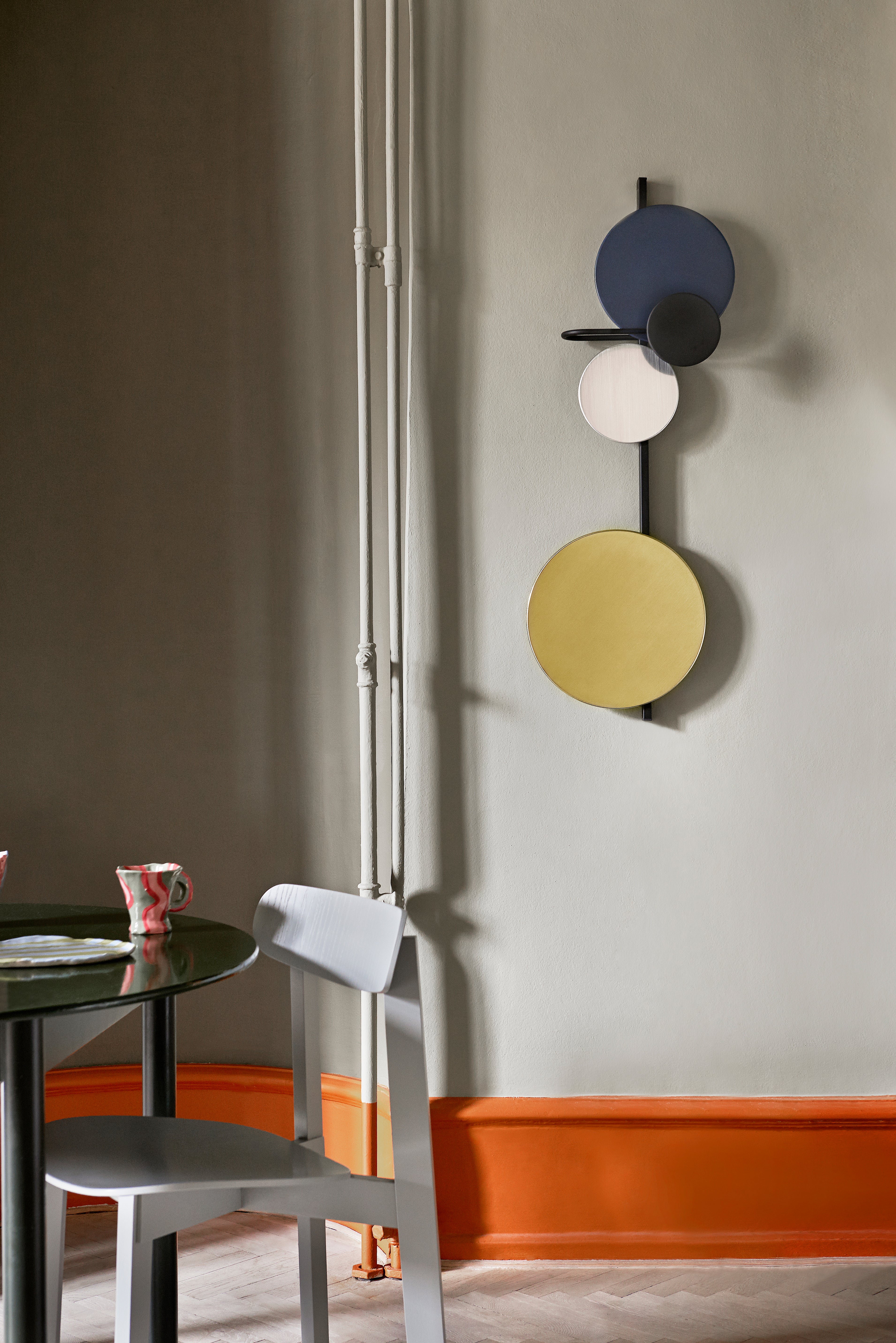 Stolička BONDI šedá