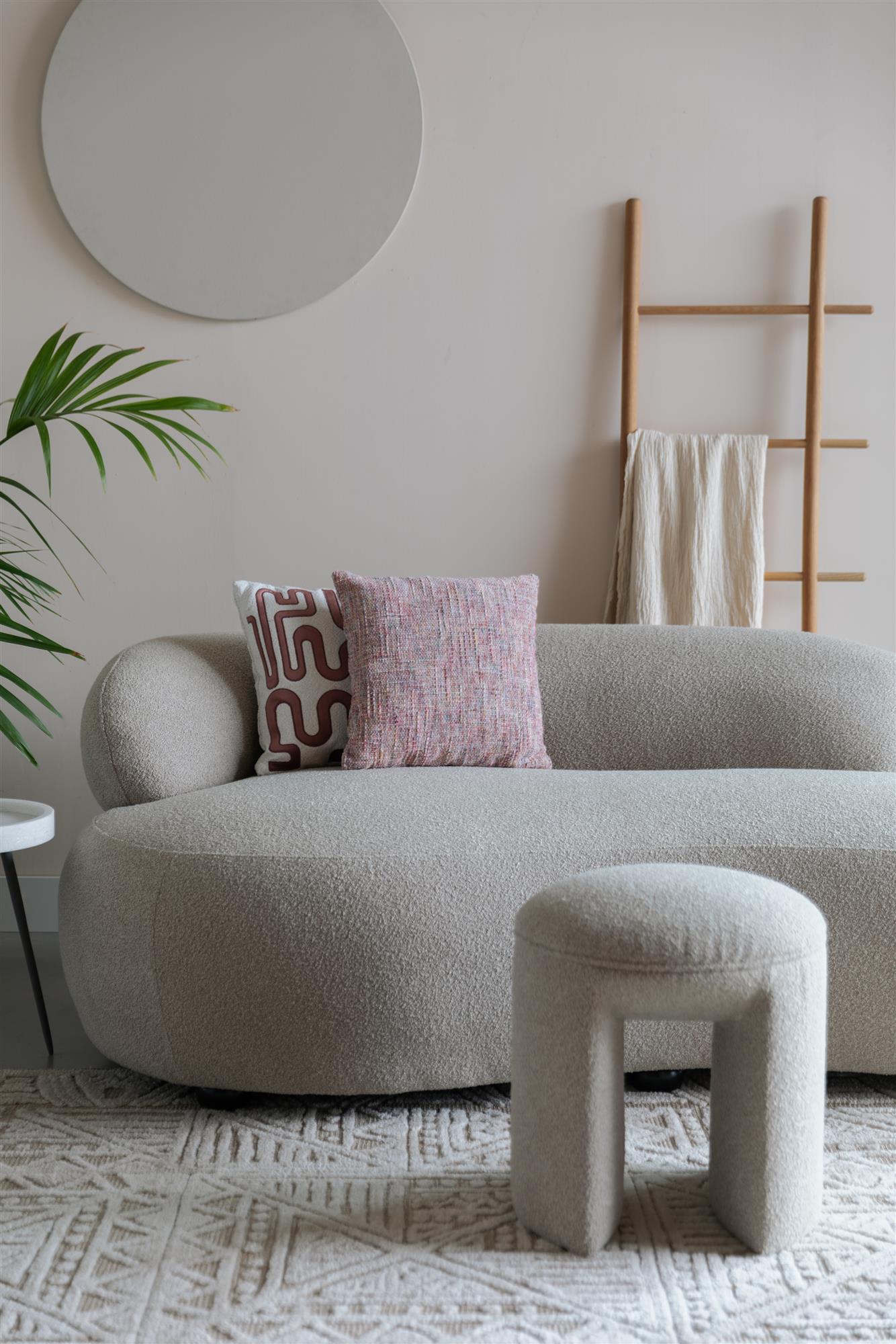 Vankúš SYDNEY ružový melír