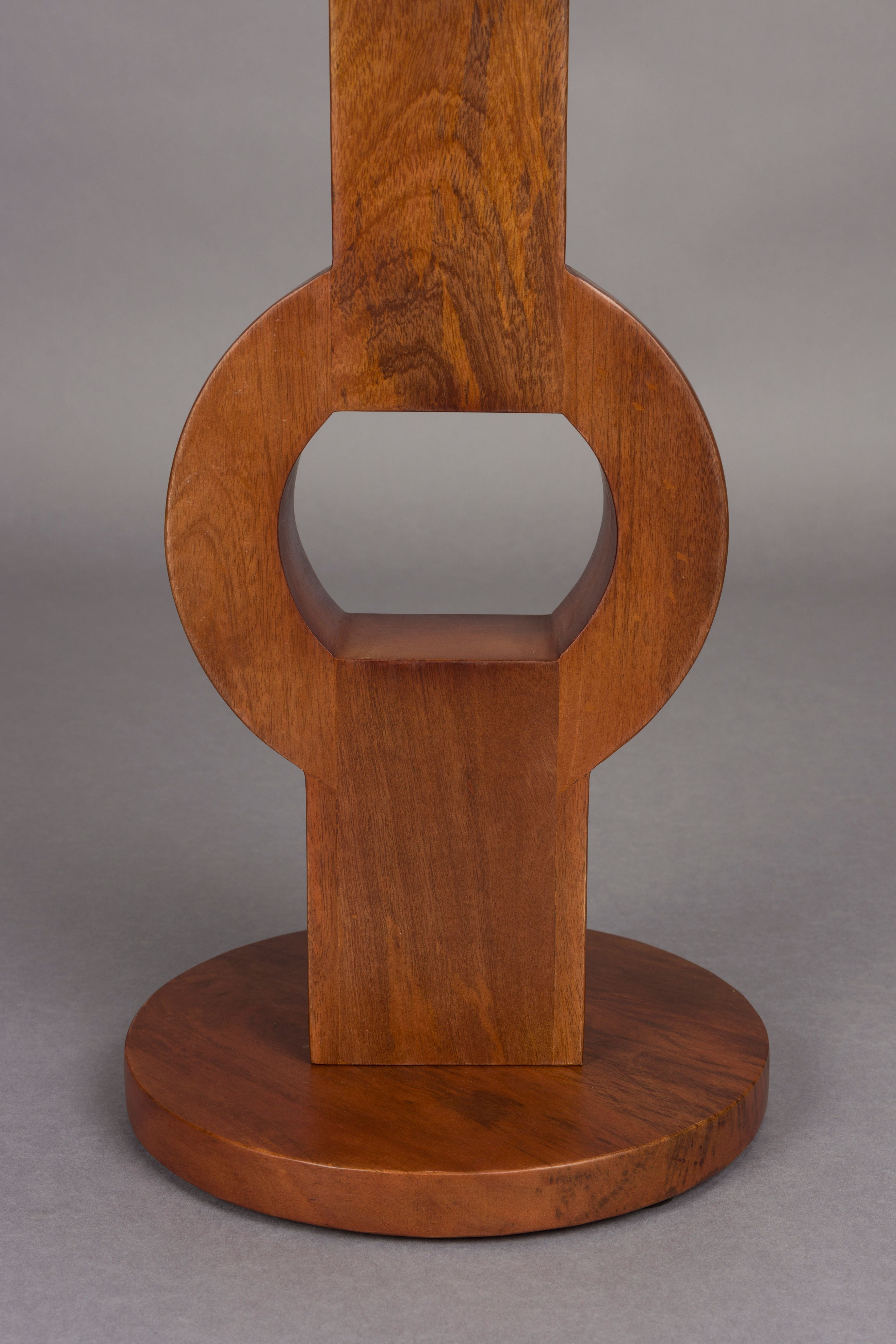 Bočný stolík TONDO z mangového dreva