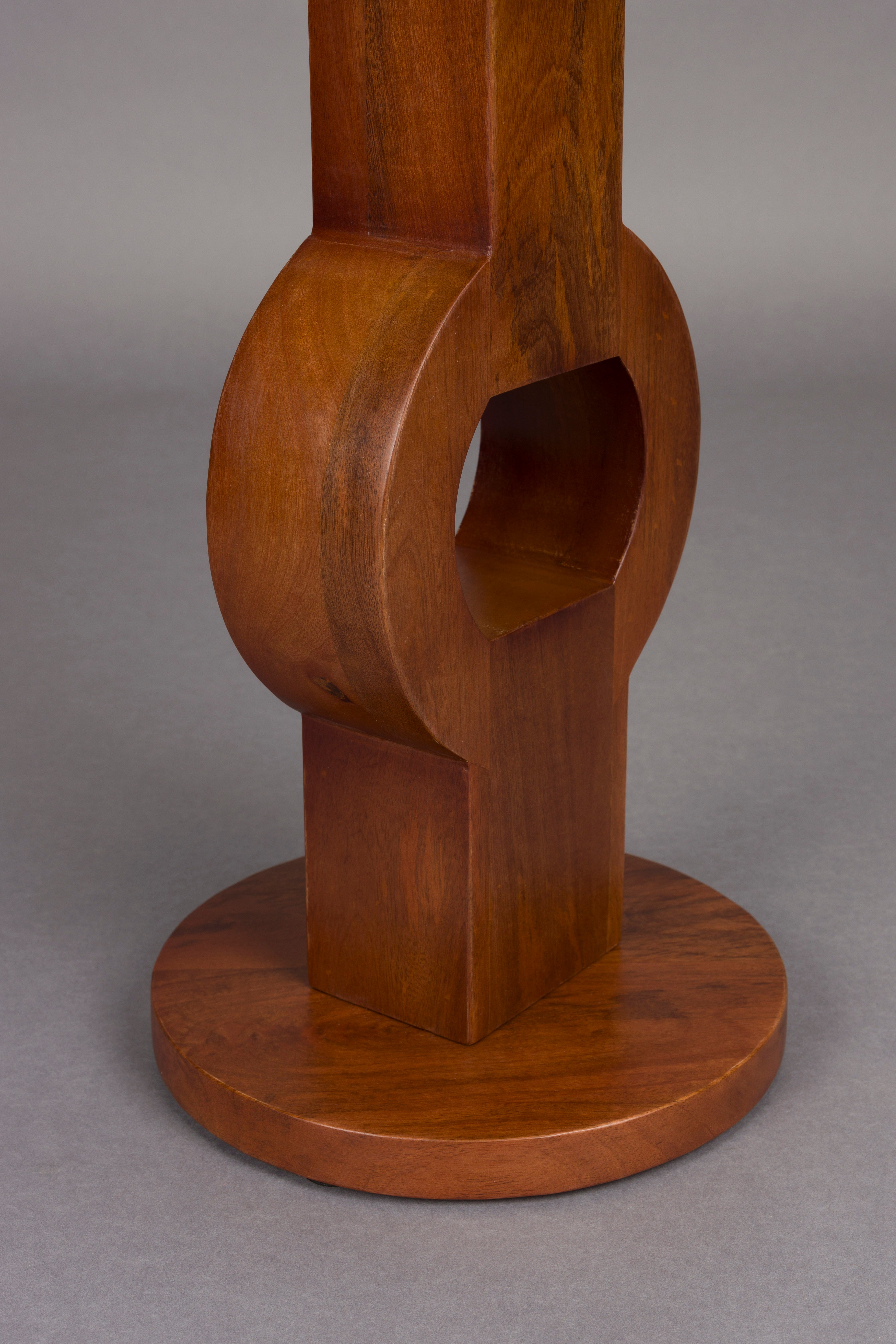 Bočný stolík TONDO z mangového dreva