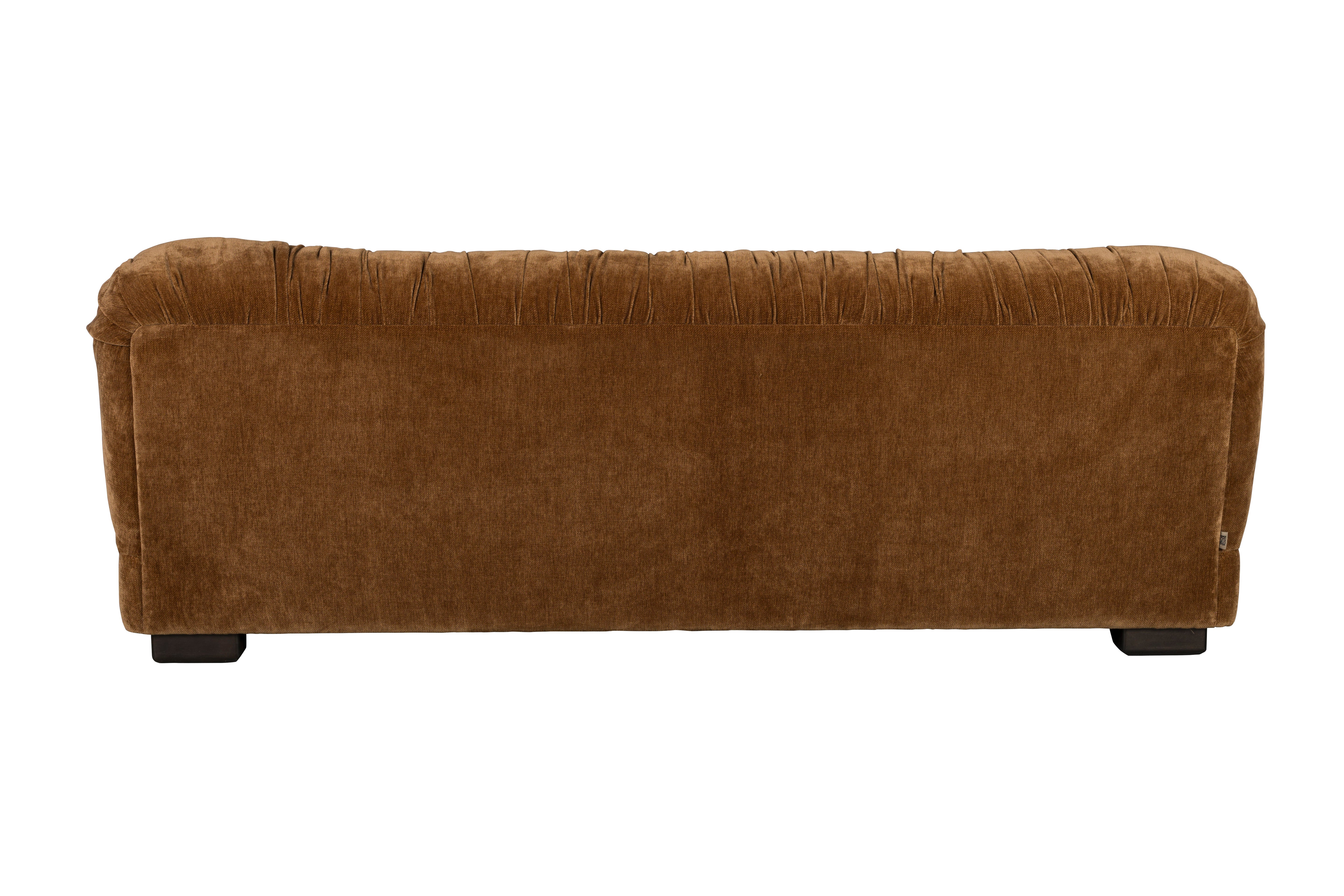 DOUGLAS sofa in cognac velvet
