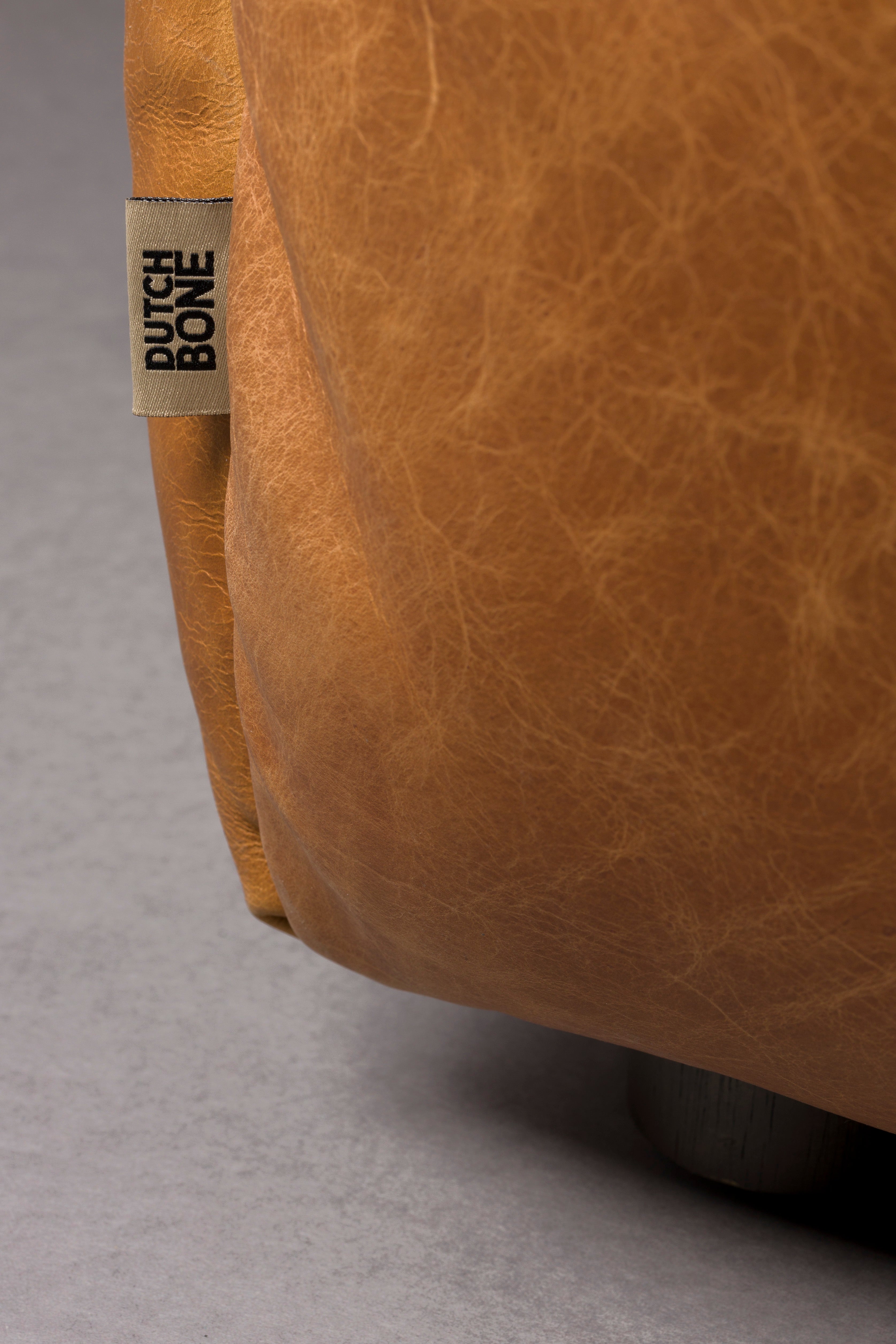 Sofa 3-osobová HACKMAN koňaková koža