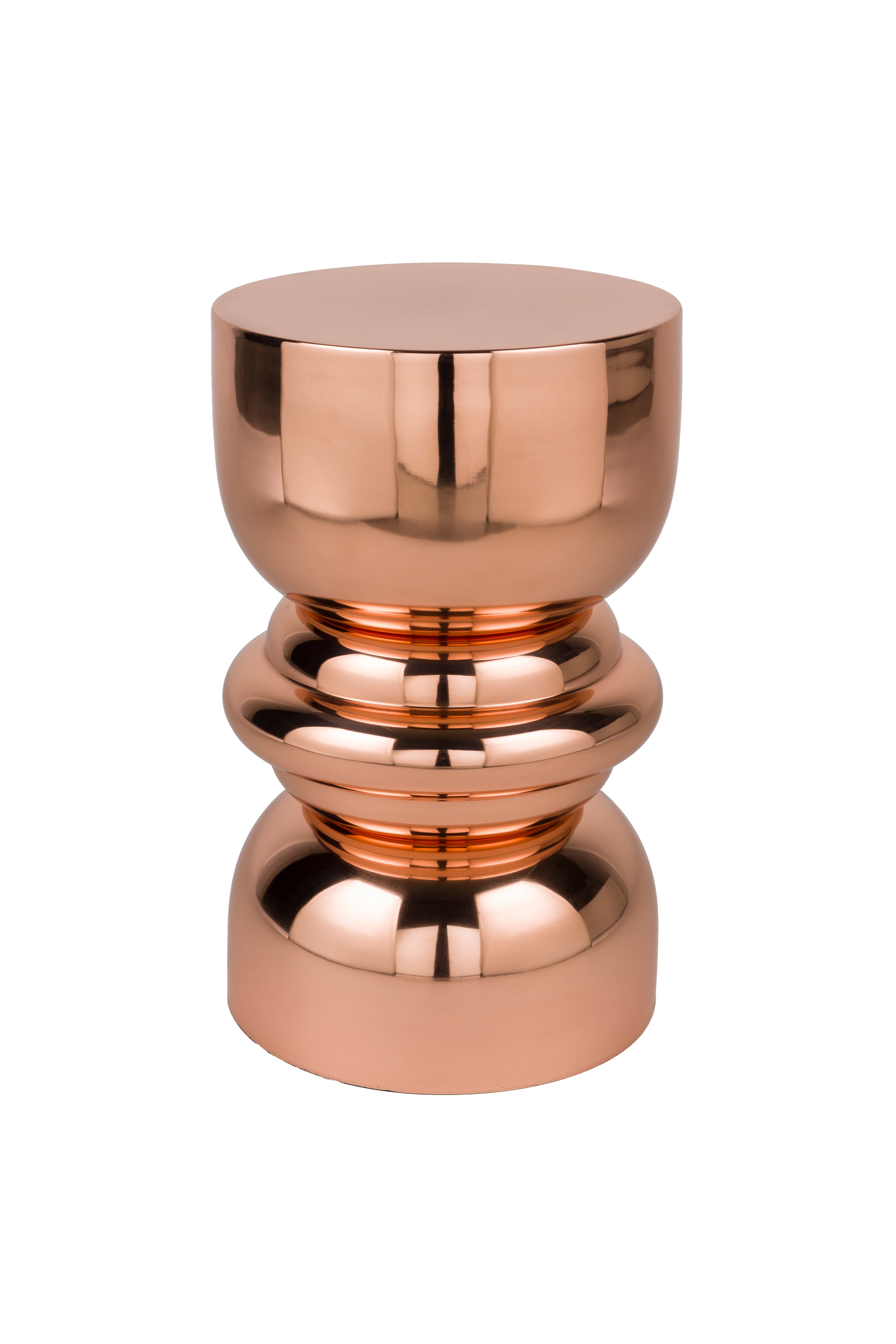 Bočný stolík KINGA medený