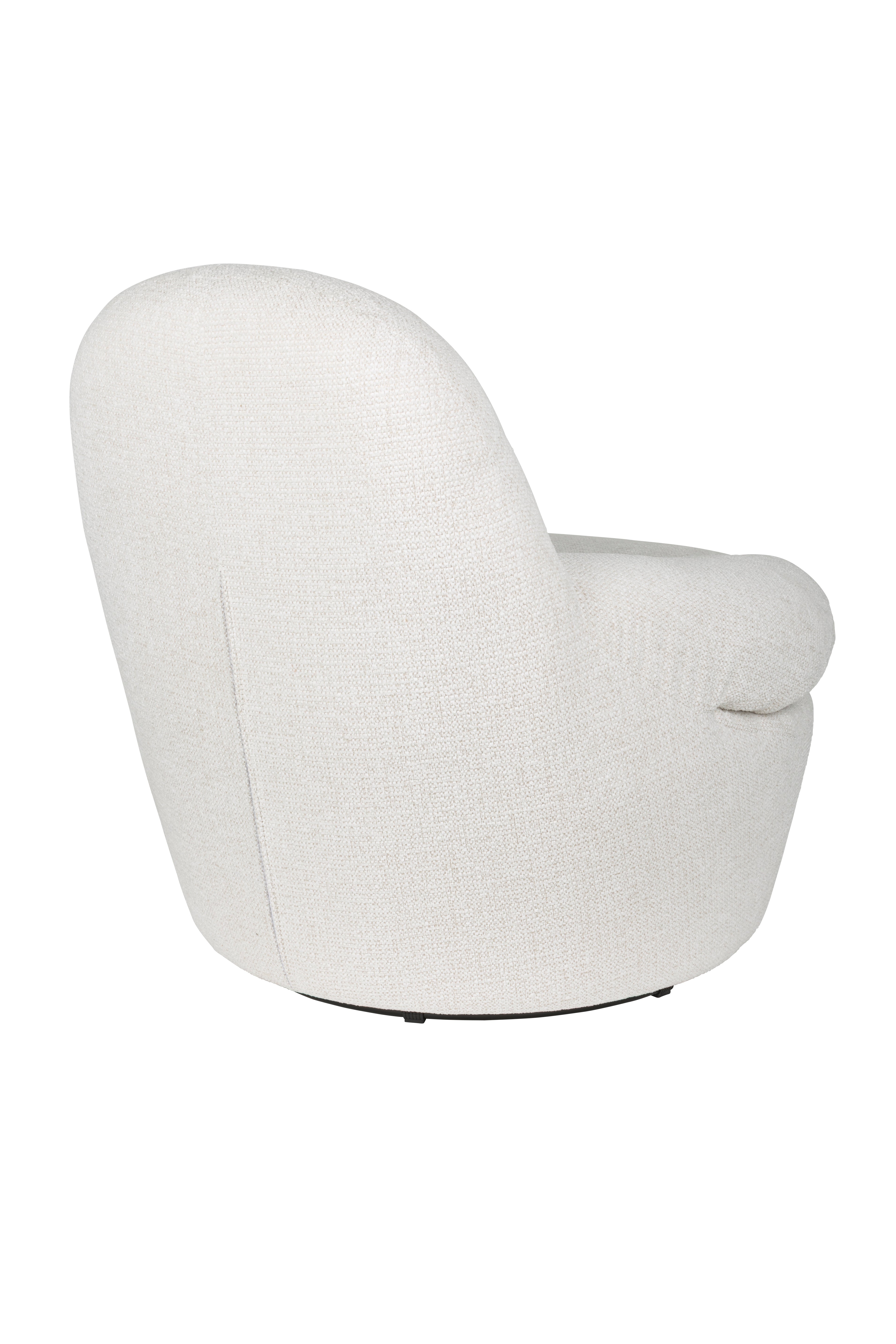 VELVORO White Armchair