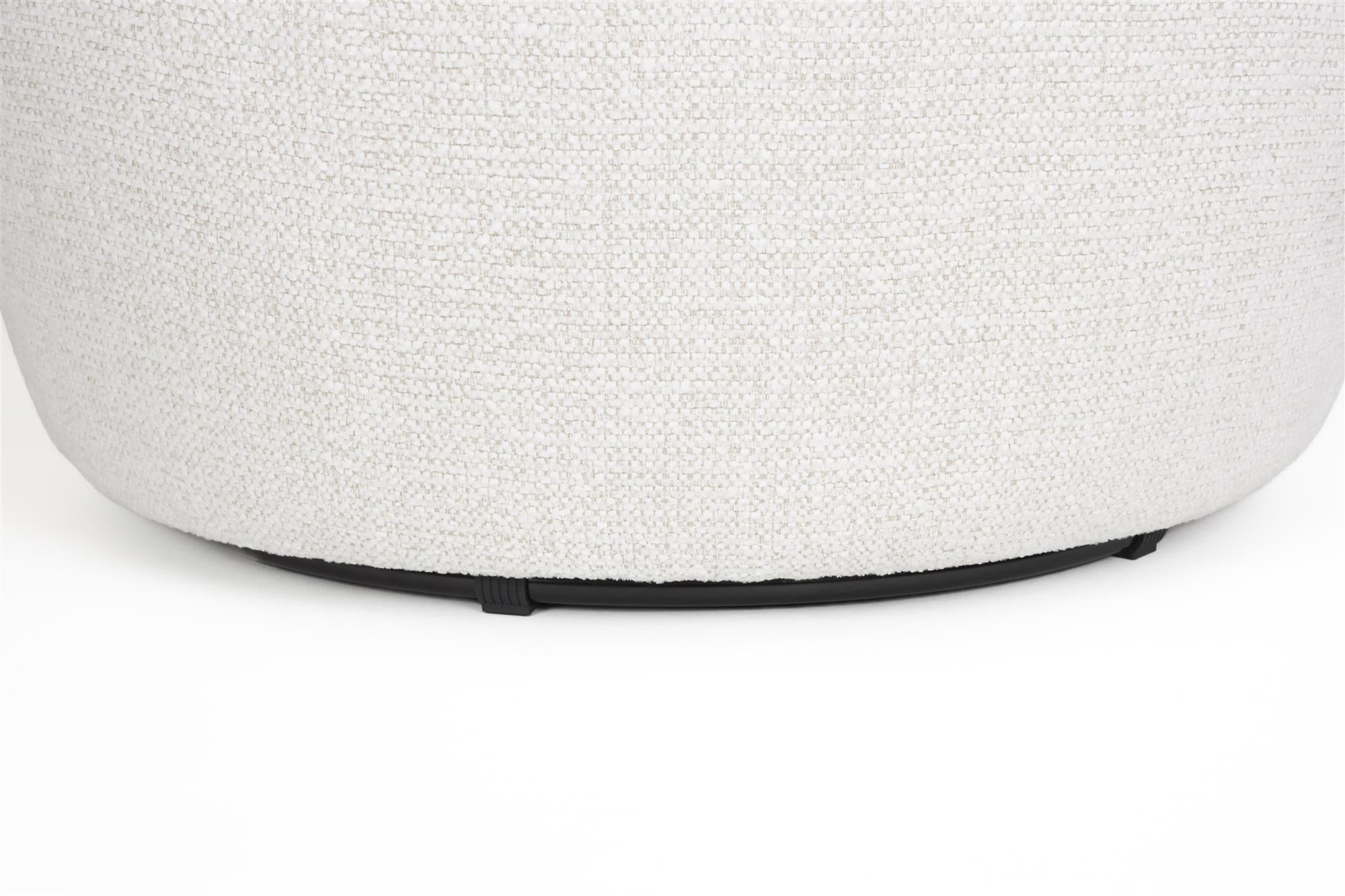 VELVORO White Armchair