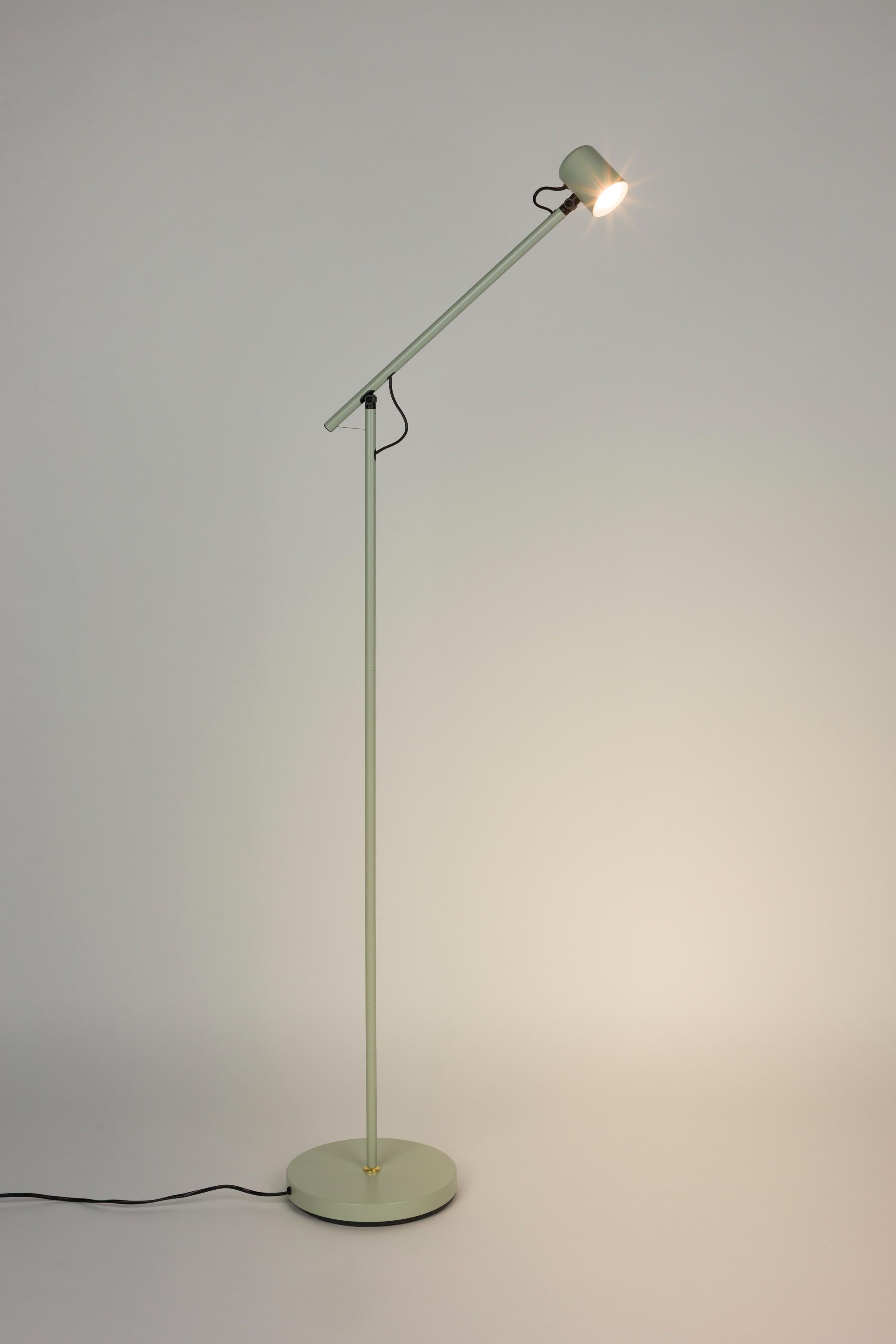 Stojaca lampa AERO zelená