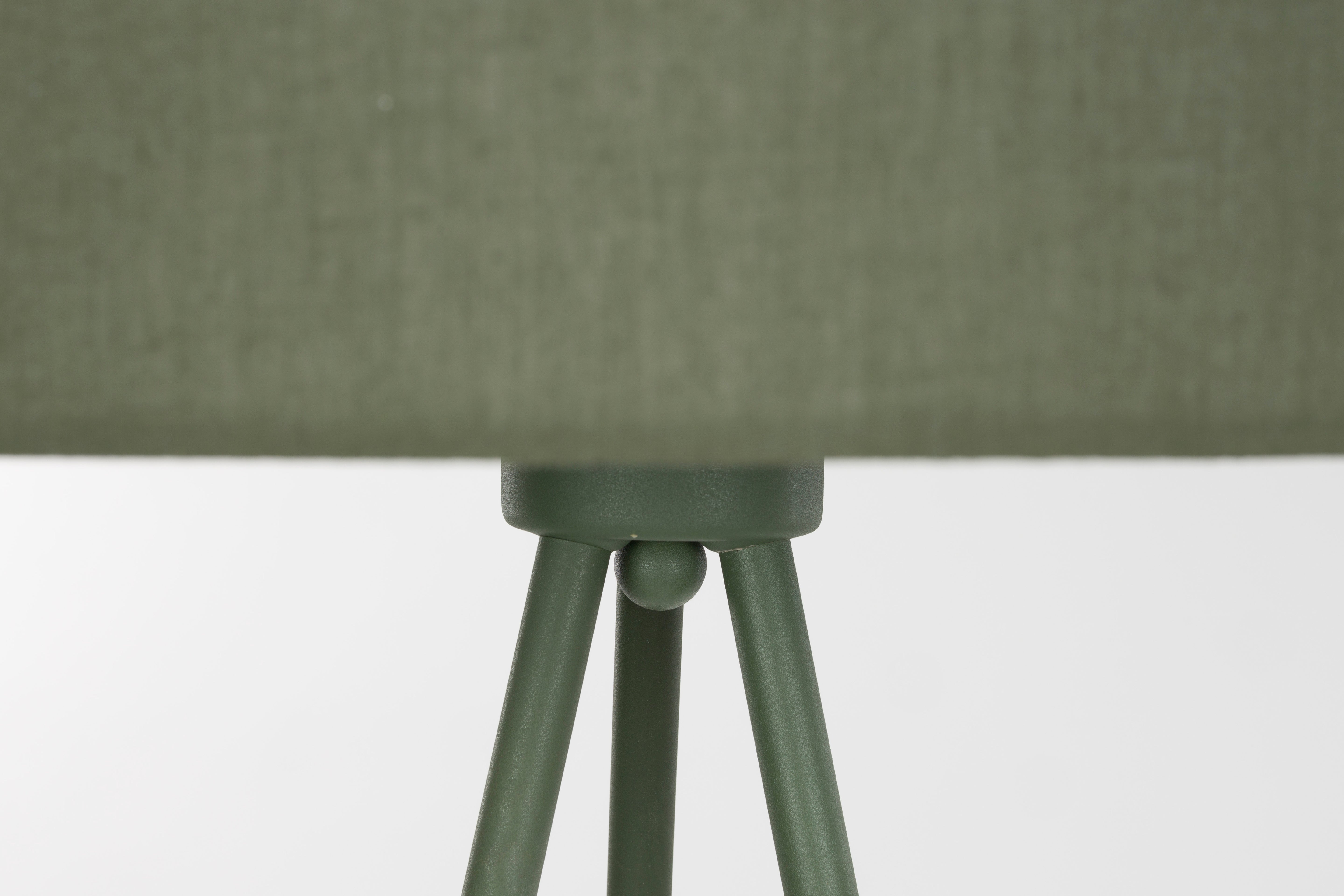 SUSIE green tripod floor lamp