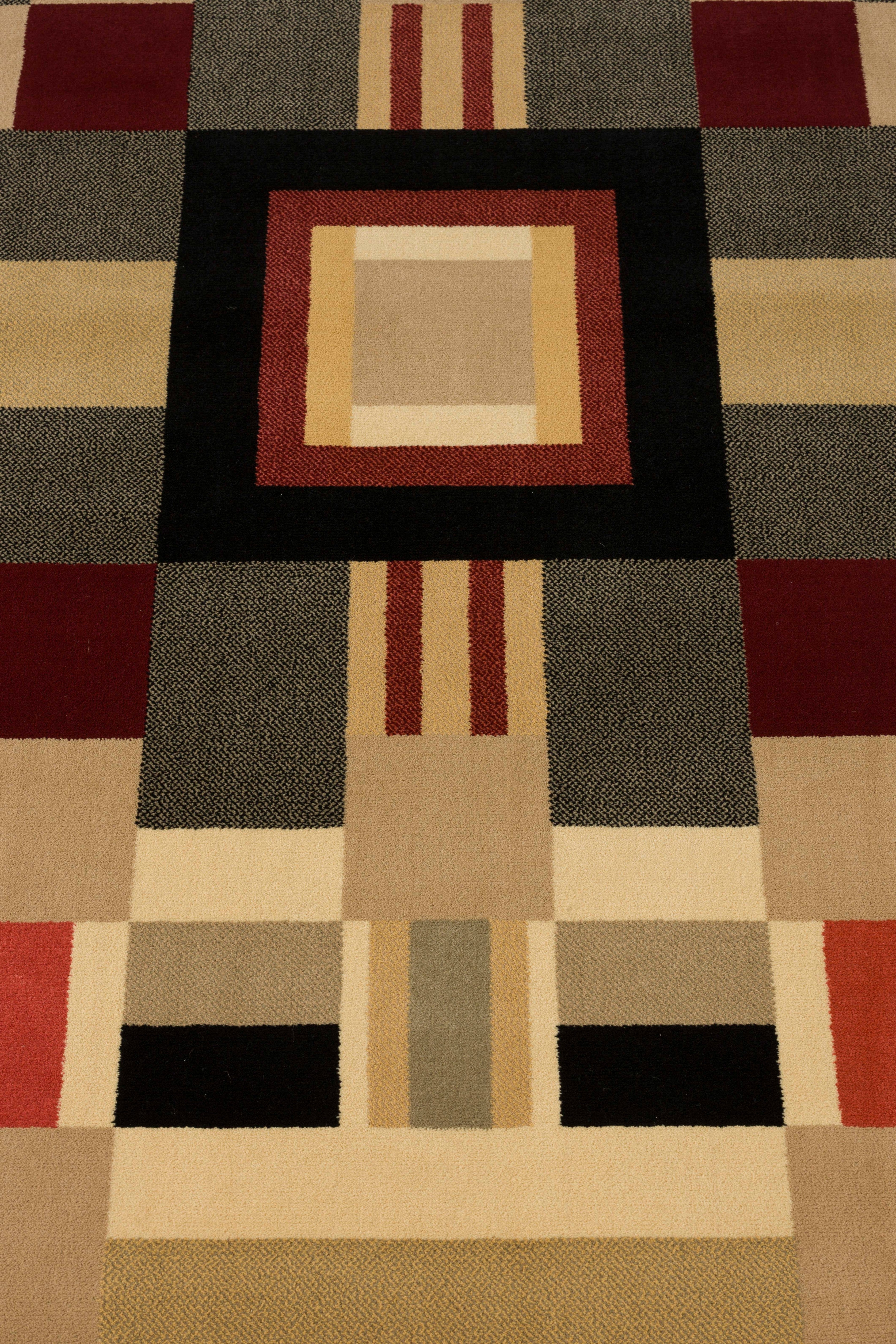 Urban Maze Rug Dark Beige
