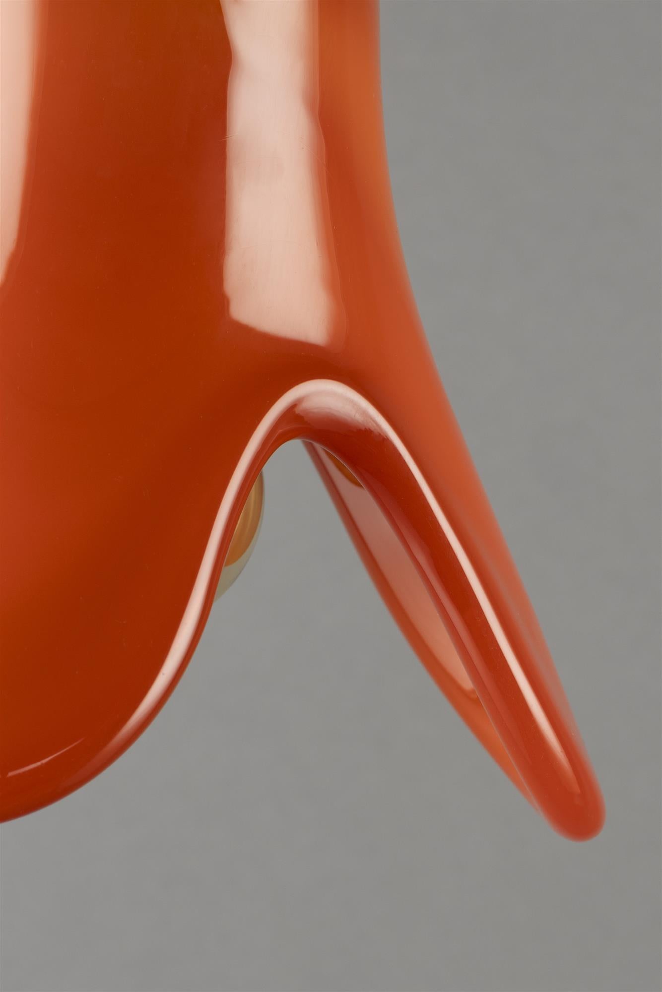 Závesná lampa GABLE oranžová