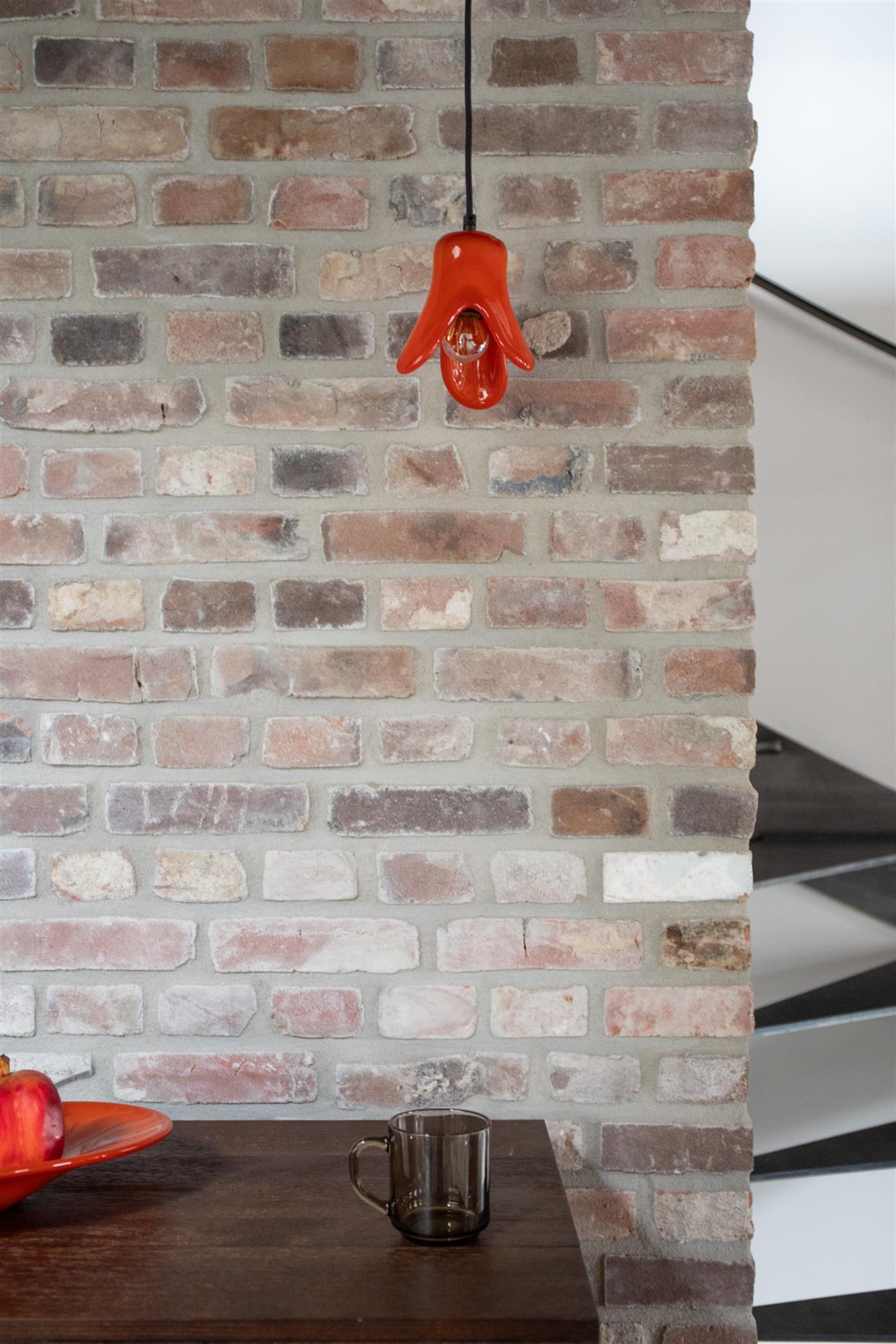 Závesná lampa GABLE oranžová