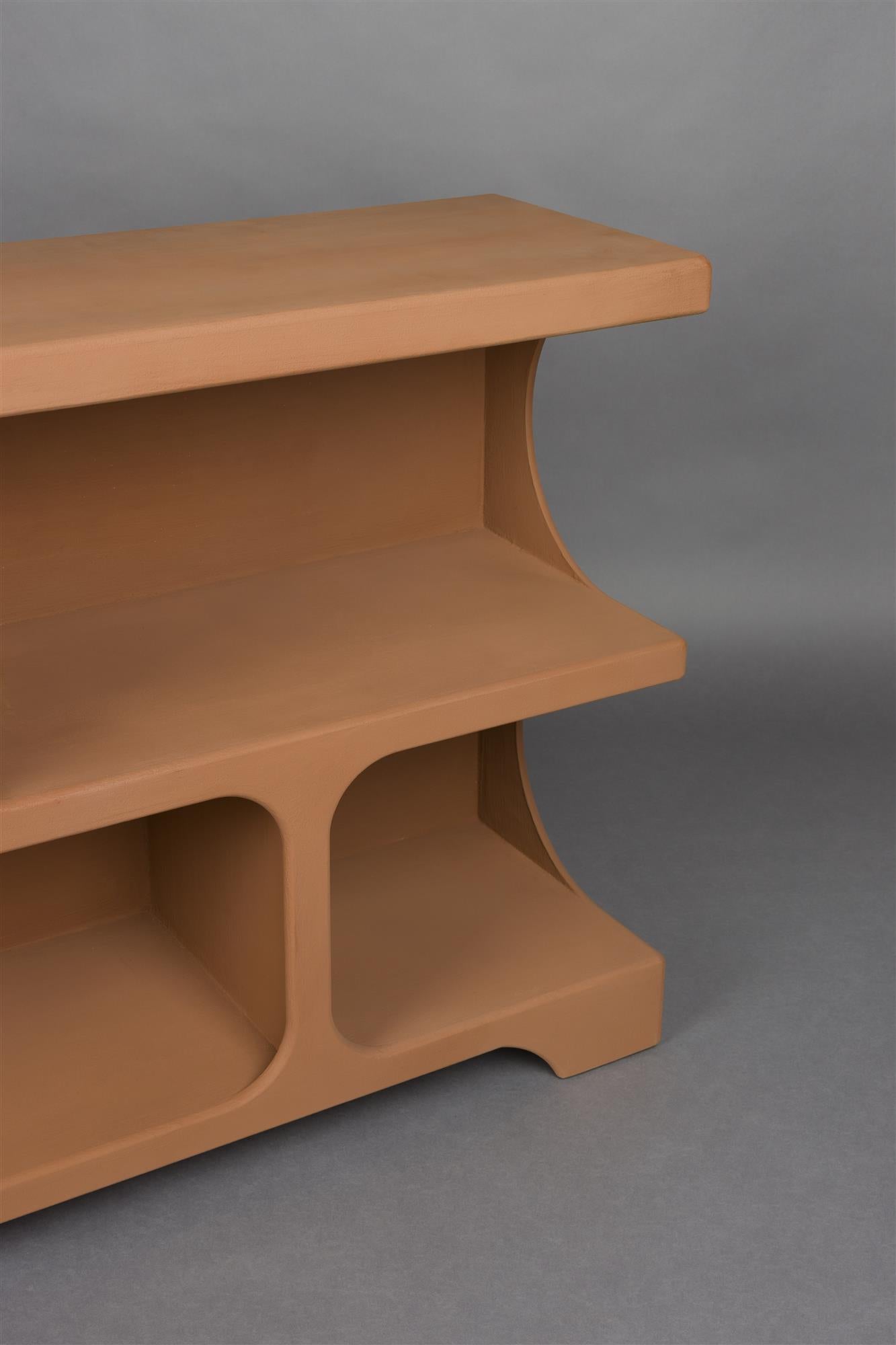 Regál DUNDEE terakota