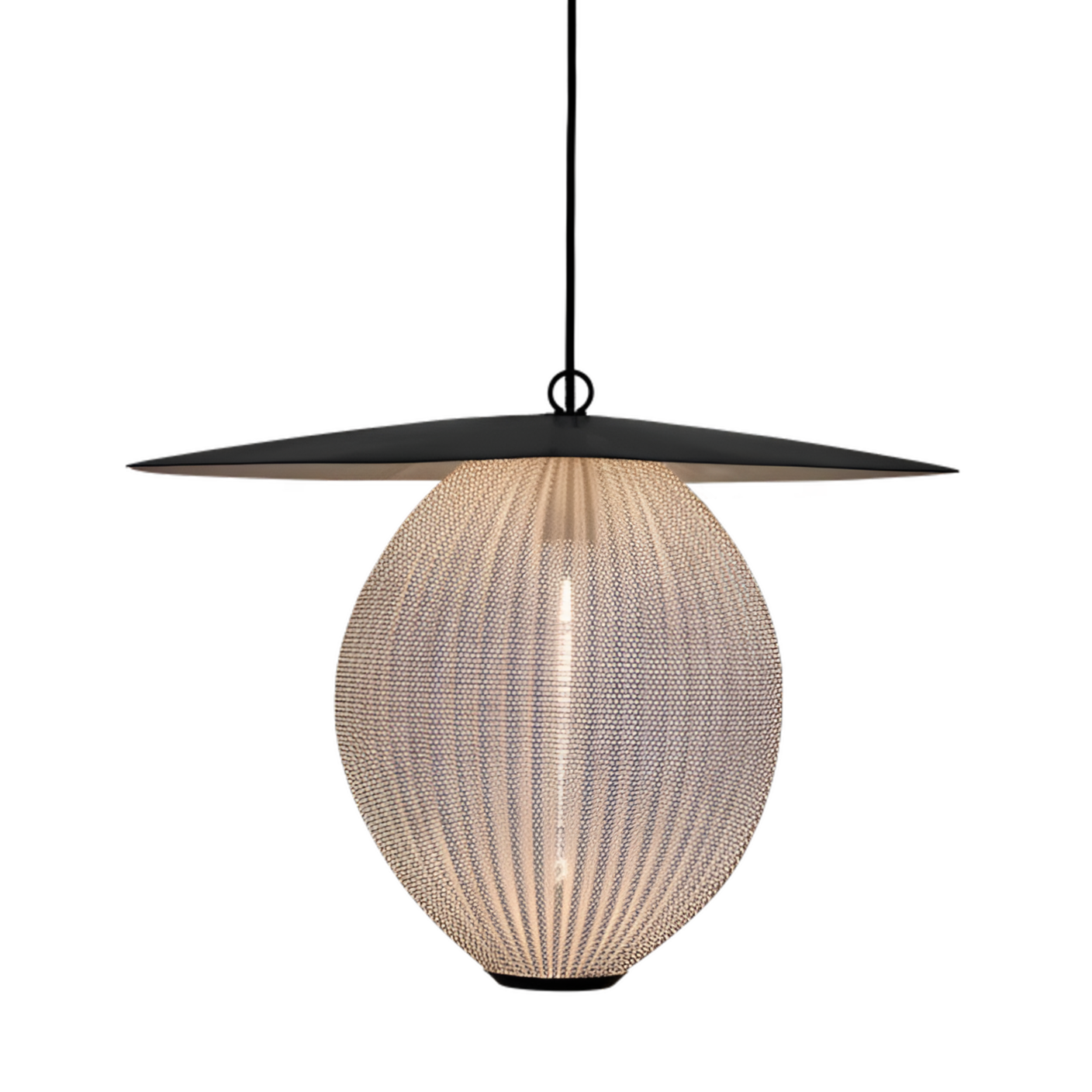 Závesná lampa SATELLITE biela
