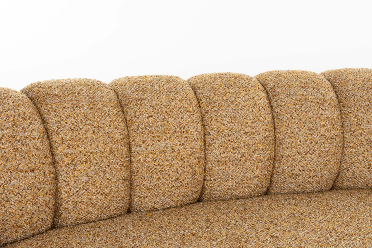 Sofa 4,5-osobowa DUVANE brązowy – ujęcie 7