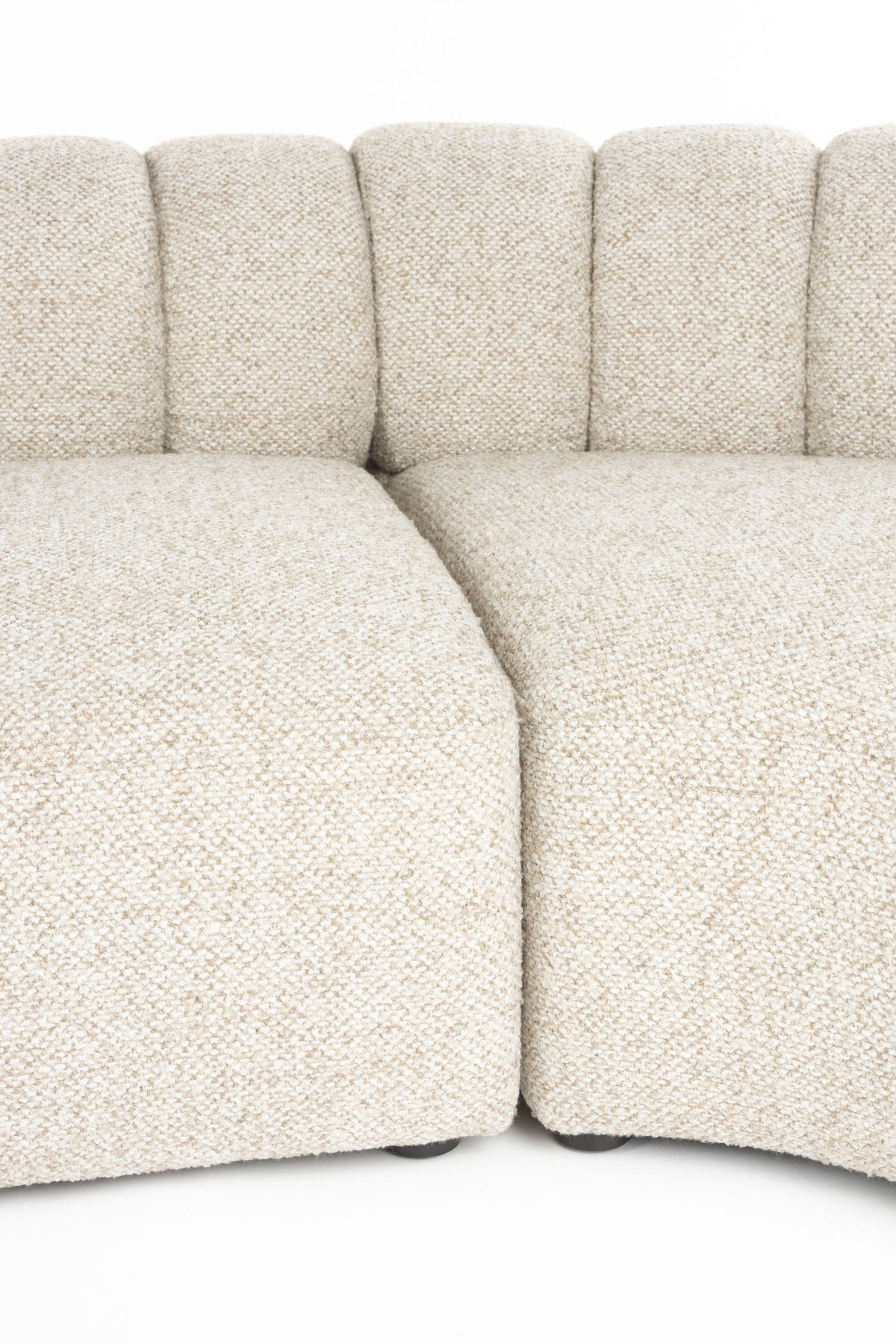 Sofa 7-osobowa DUVANE beżowy – ujęcie 5