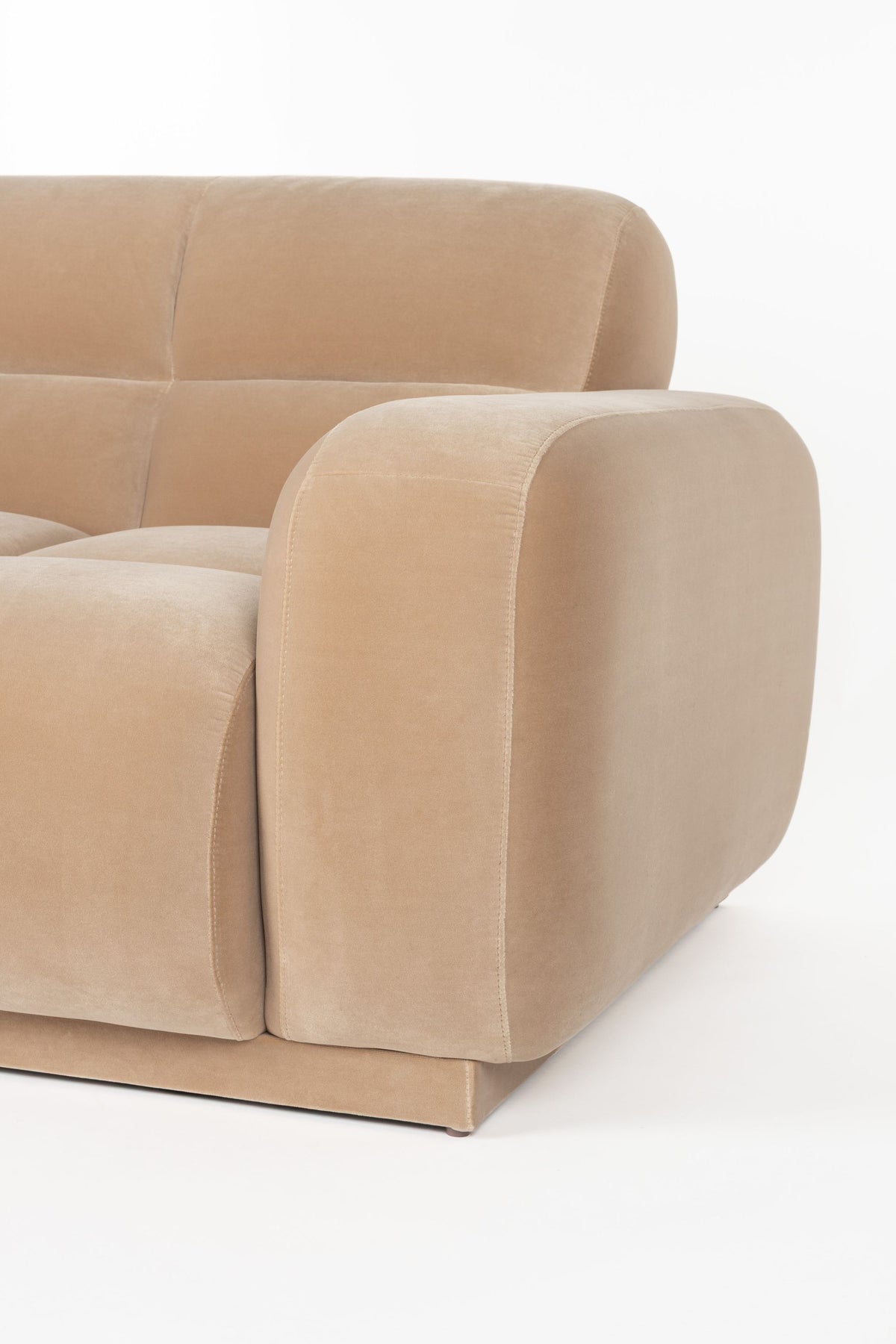 Sofa z szezlongiem HAZEL beżowy lewostronny – ujęcie 8