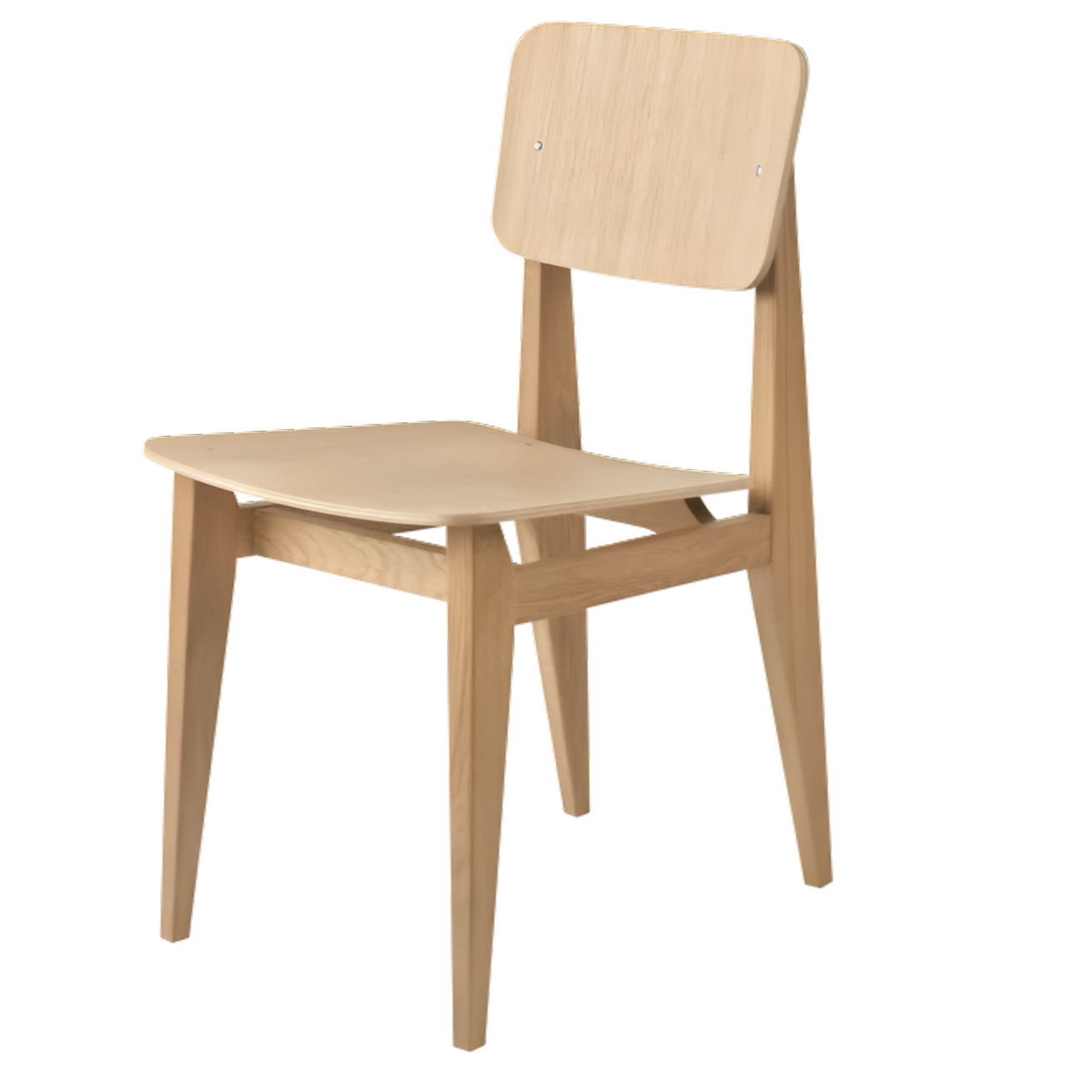 Stolička C-CHAIR z dubového dreva