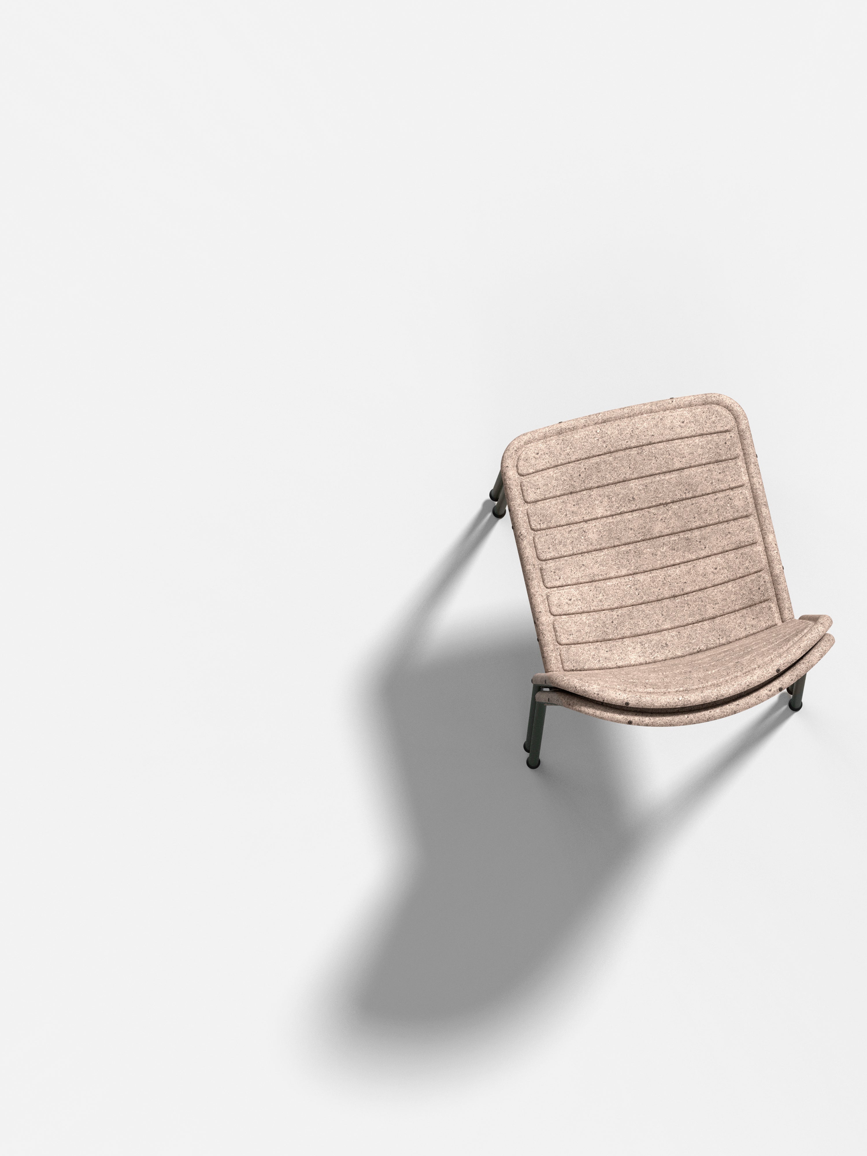 FLAX STACKER Chair brown