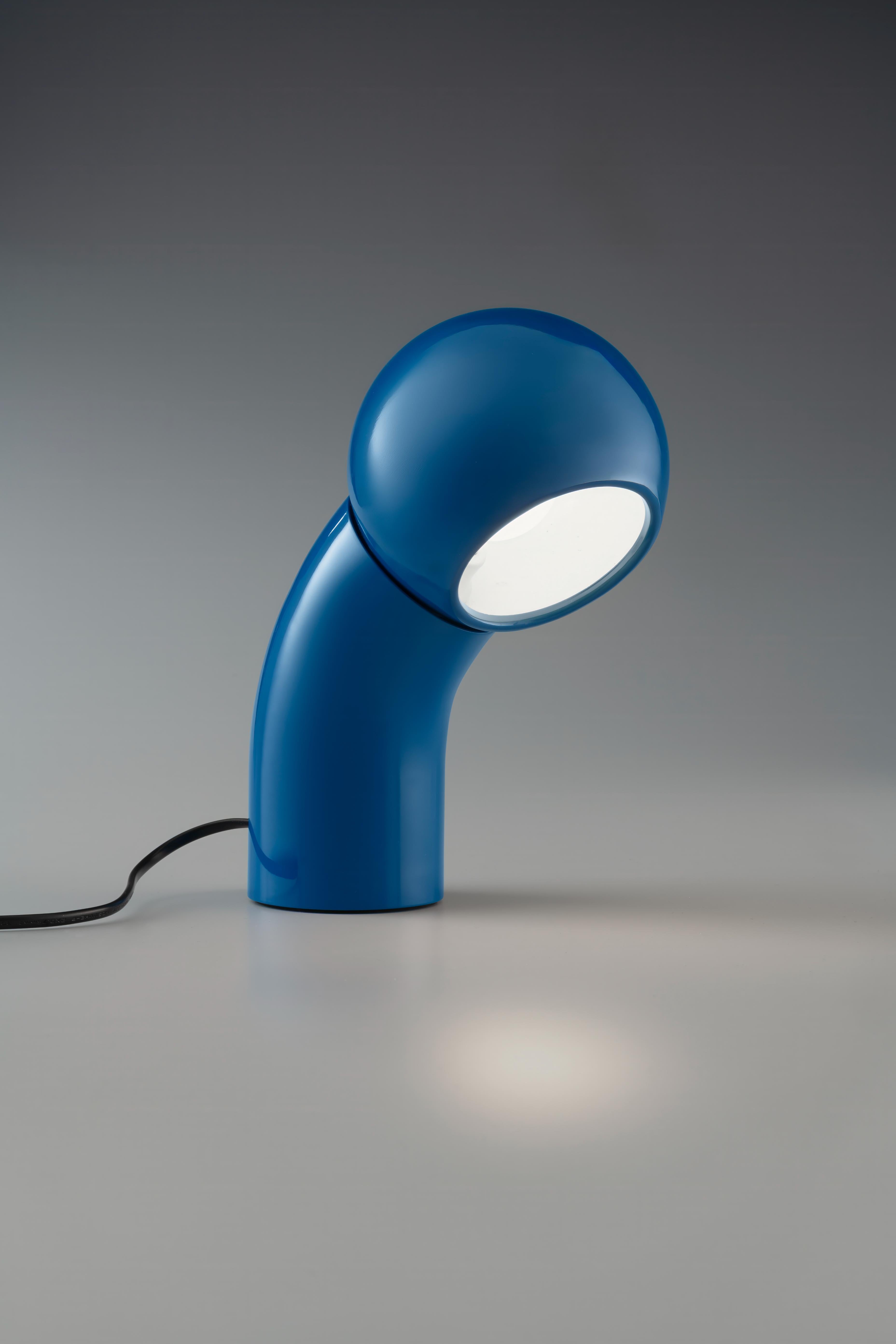 Lampa stołowa PALLINO połyskujący pomarańczowy