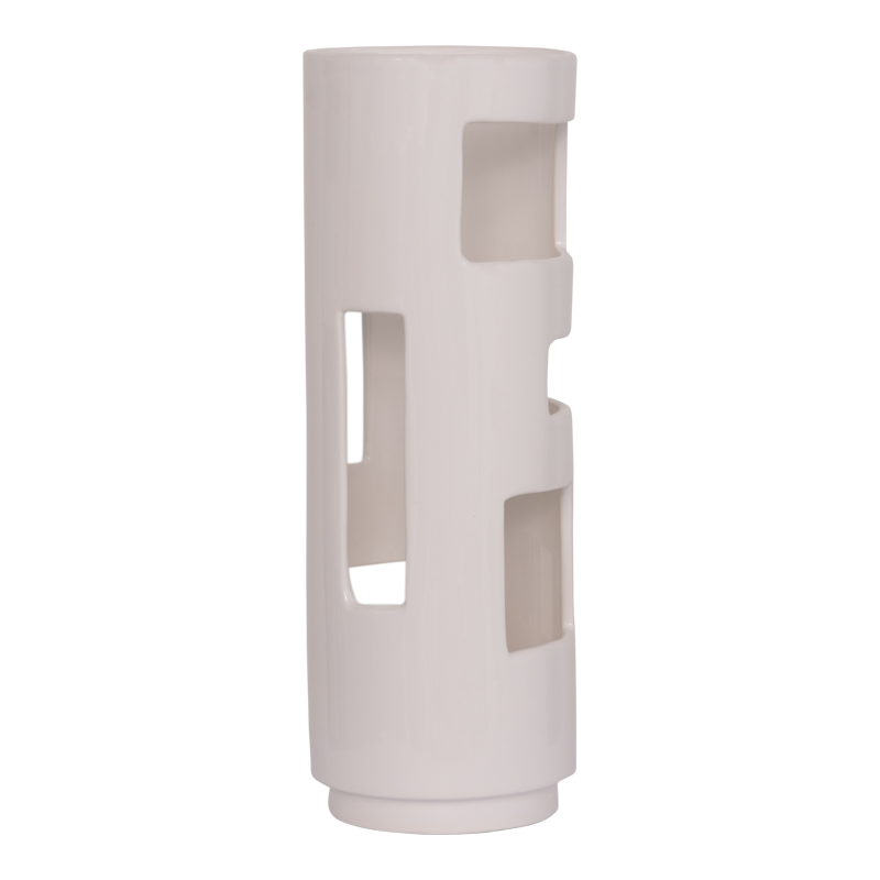 Stolná lampa LUDICO biela keramika