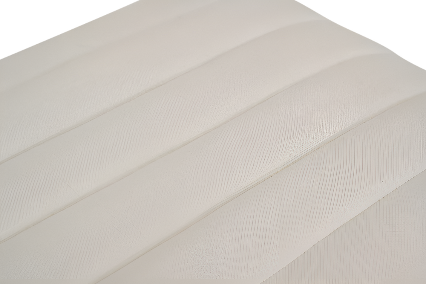 Pouf lyne broken white