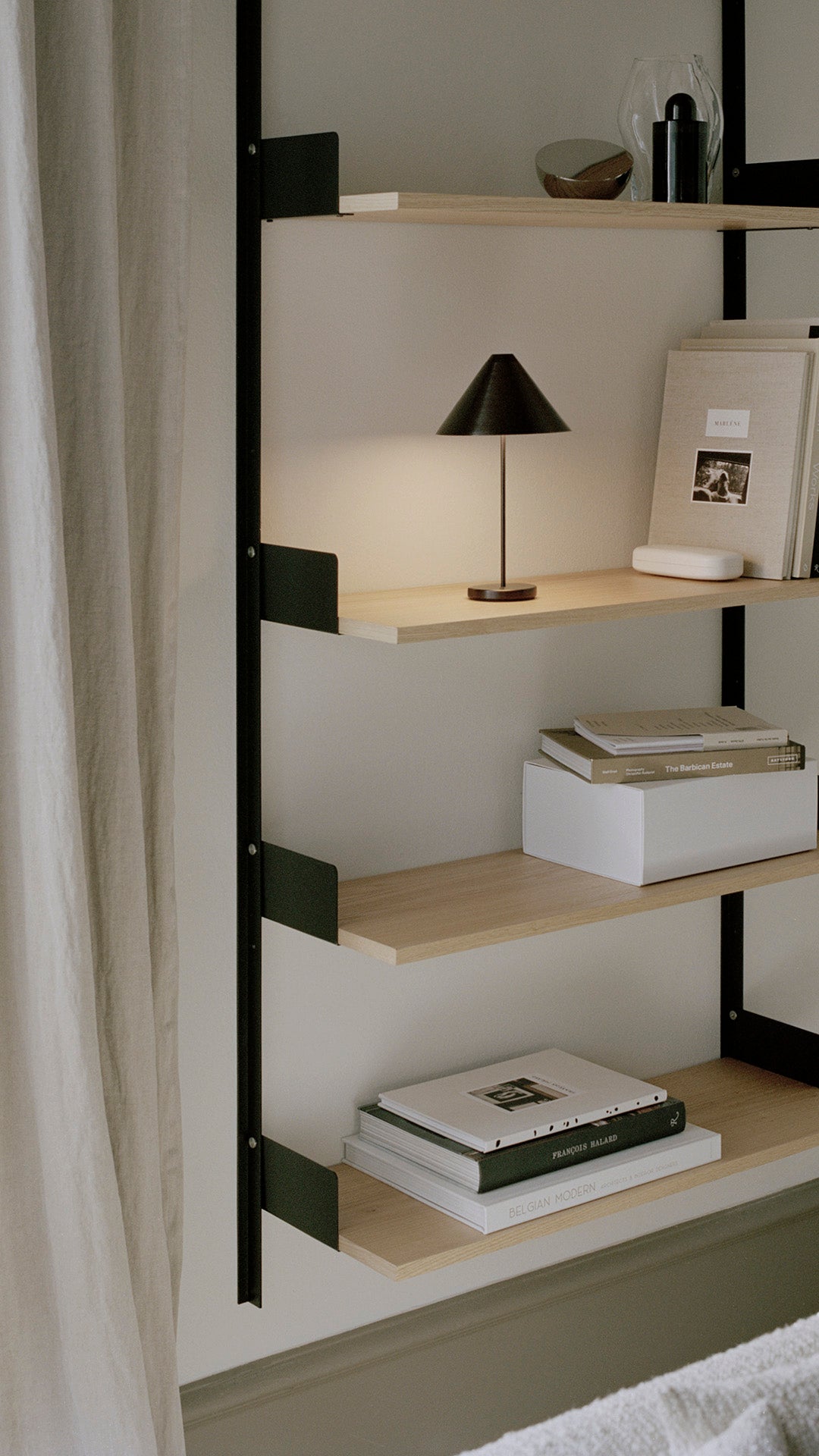 Portable lamp BROLLY black