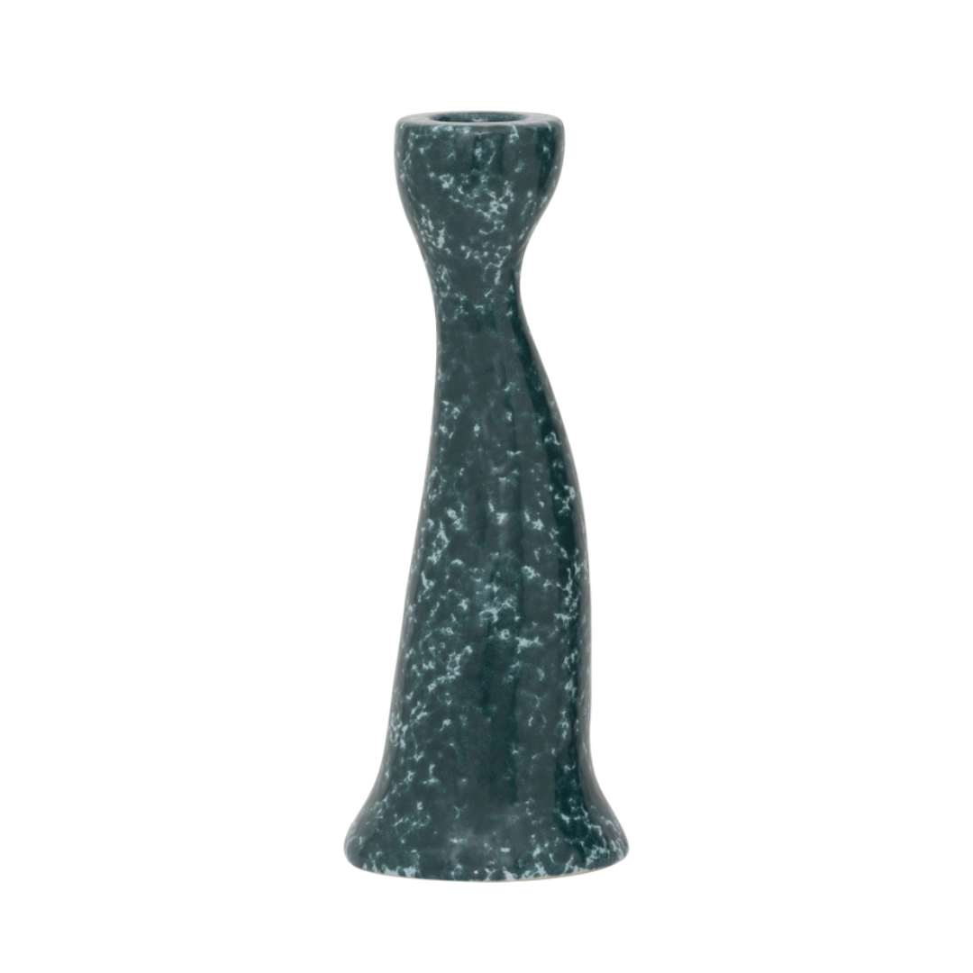 GRACE Candle Holder Green Ceramic