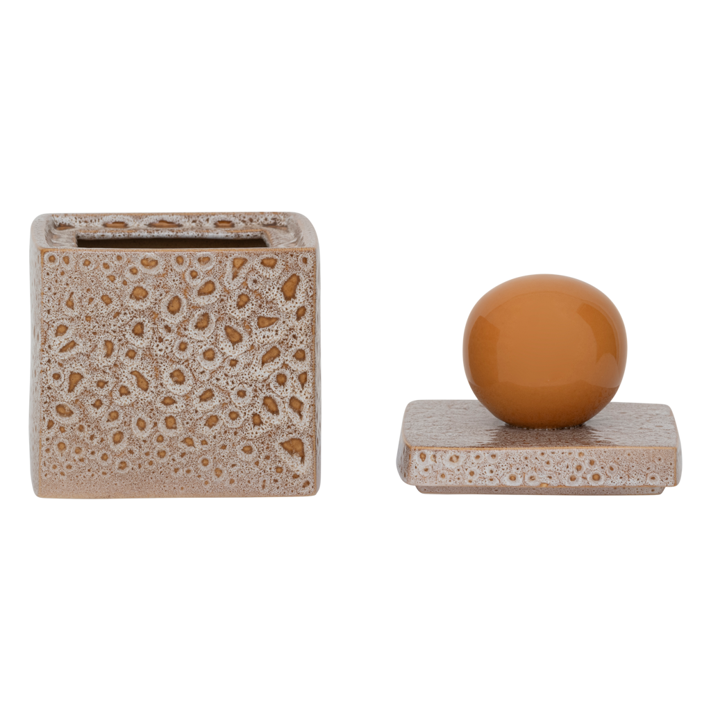 RUNA box beige with orange